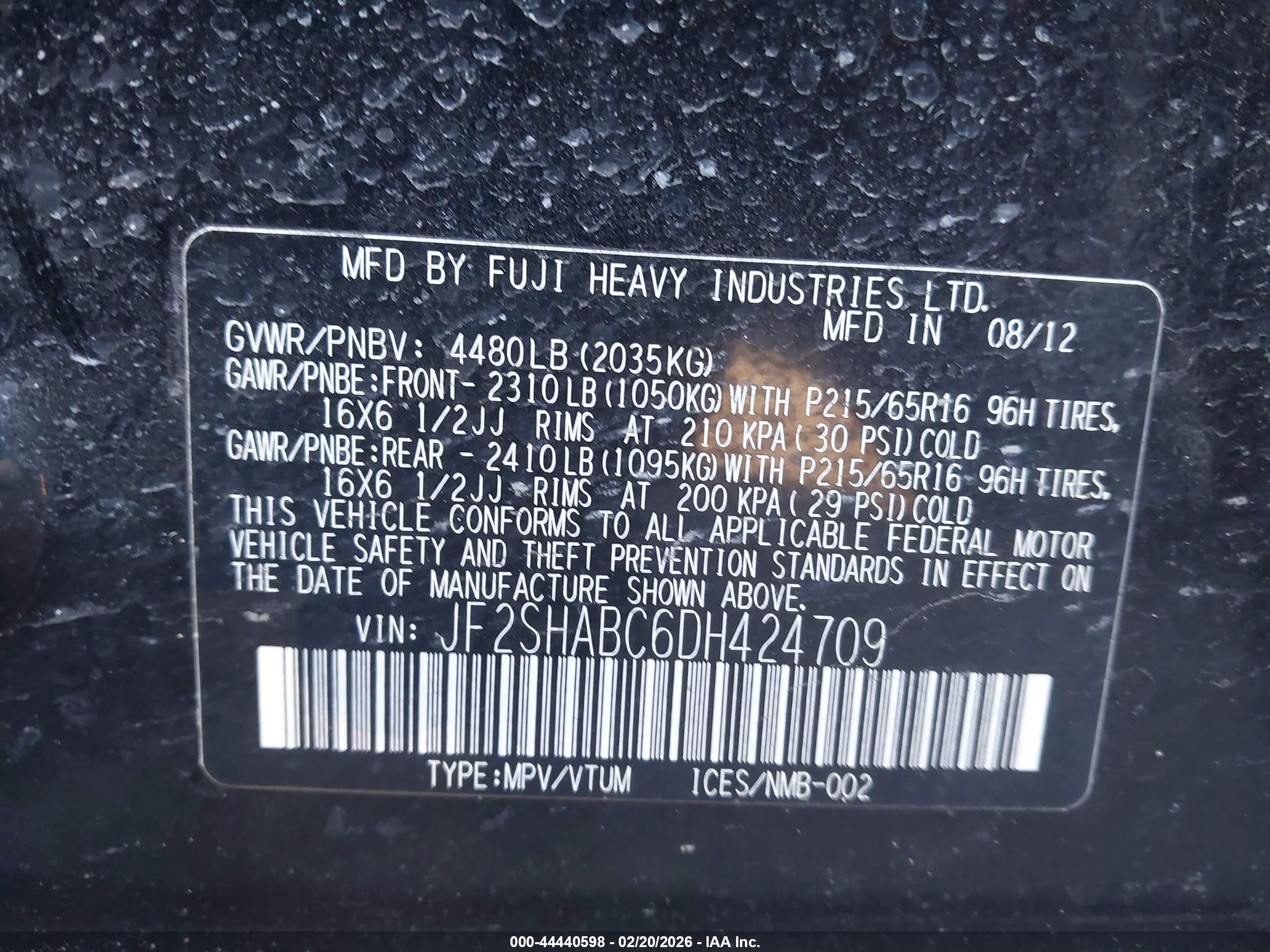 SUBARU FORESTER image 9