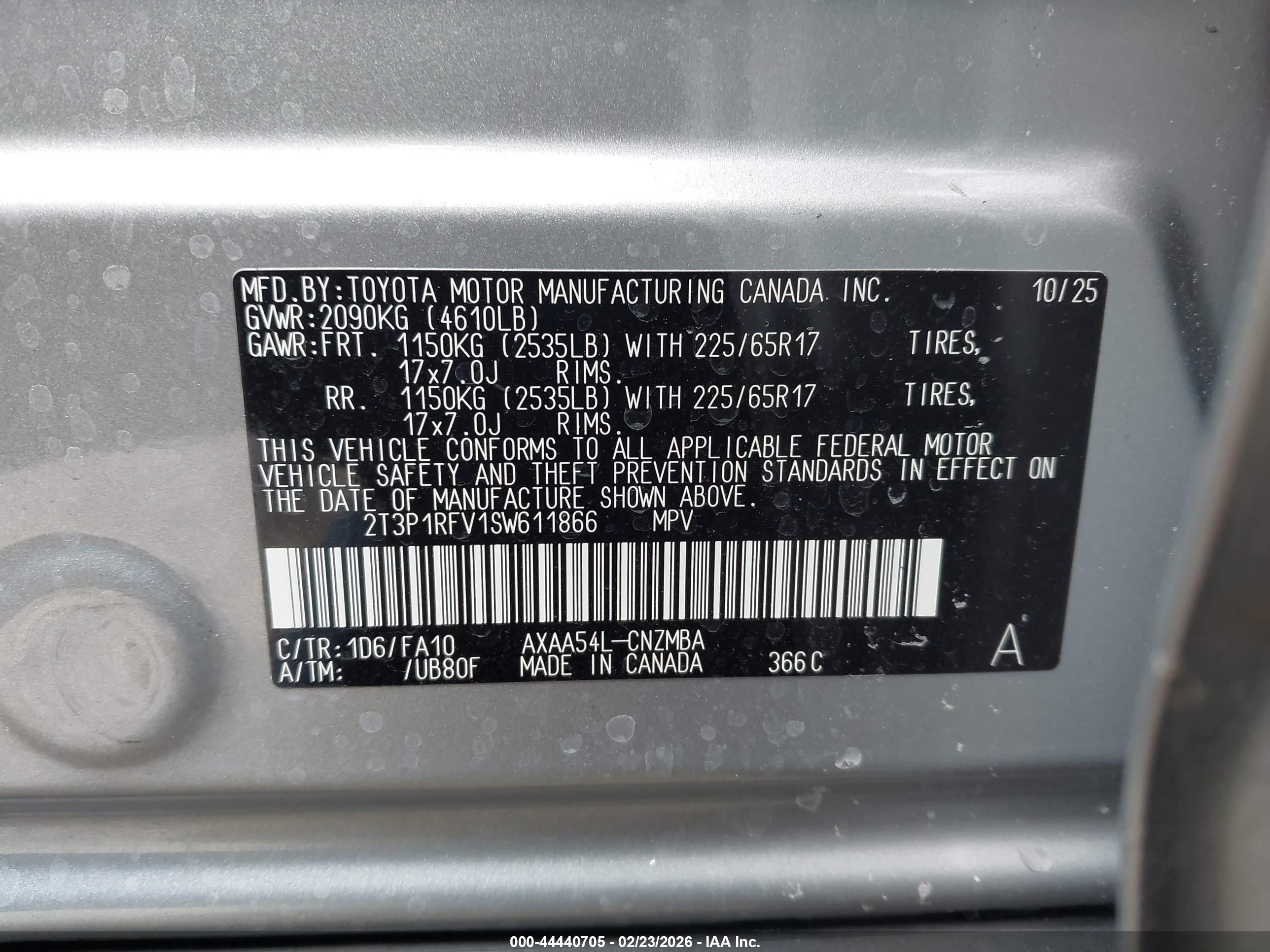 TOYOTA RAV4 image 9