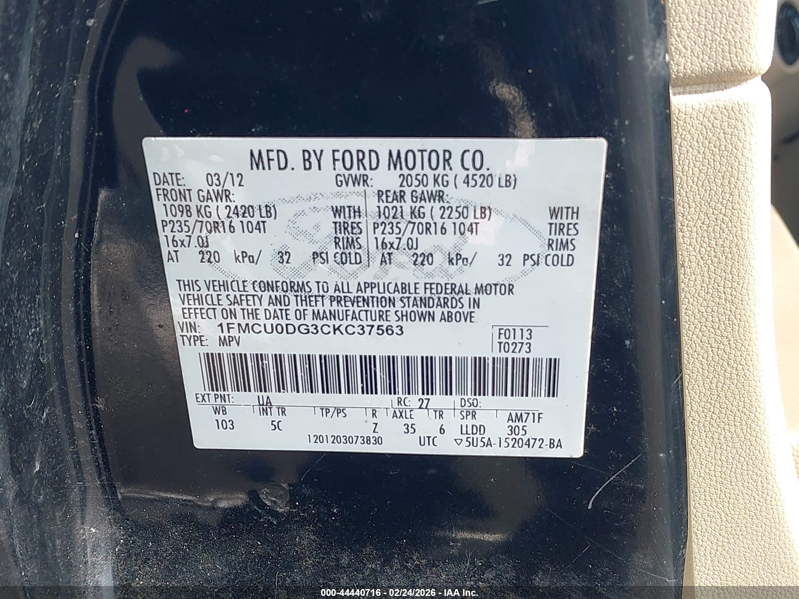 FORD ESCAPE image 9