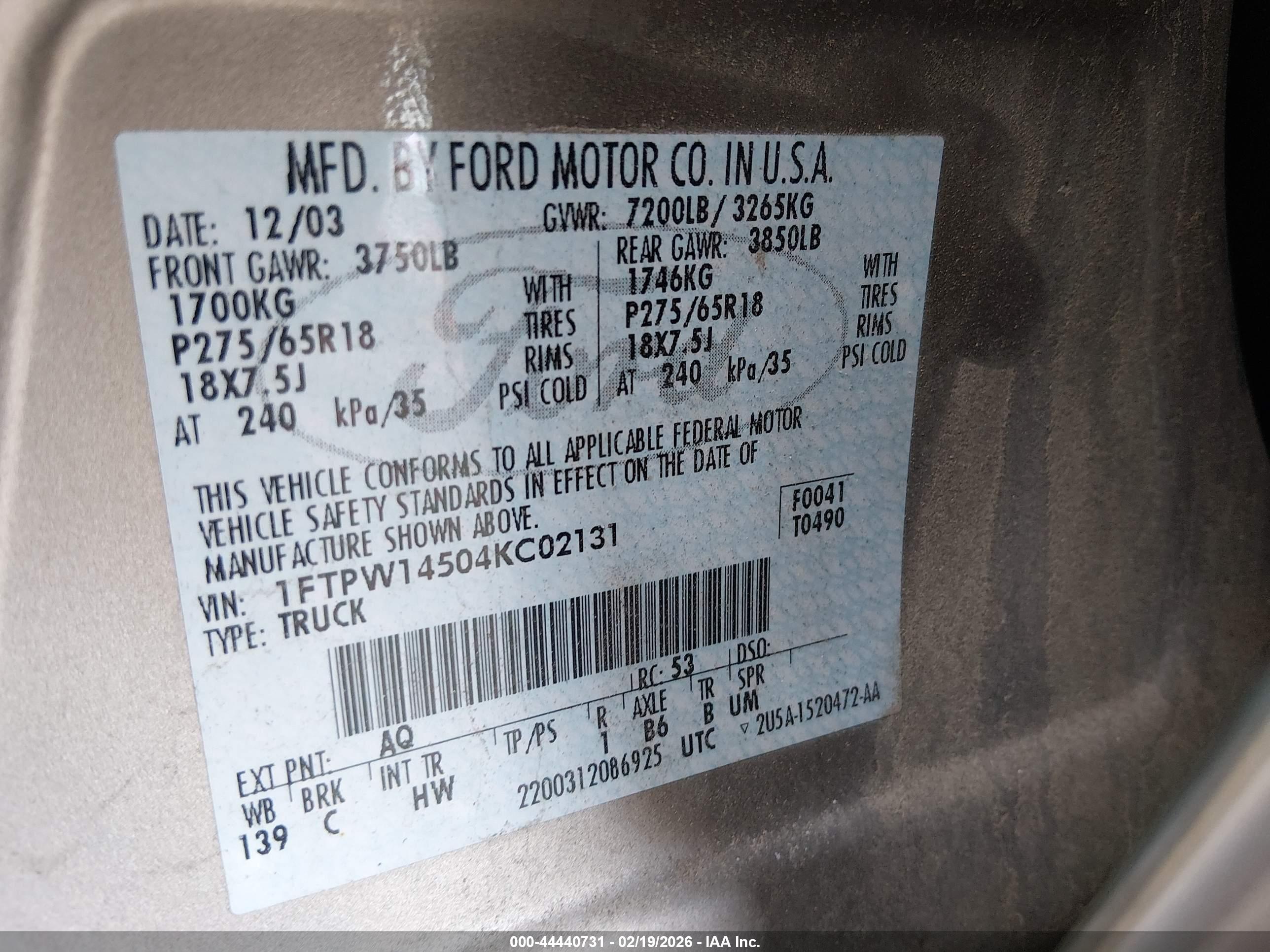 FORD F-150 image 9