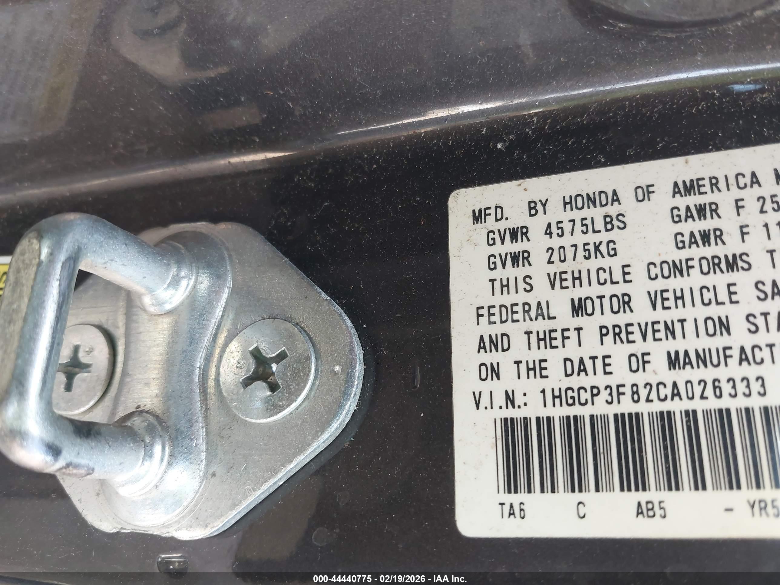 HONDA ACCORD image 9