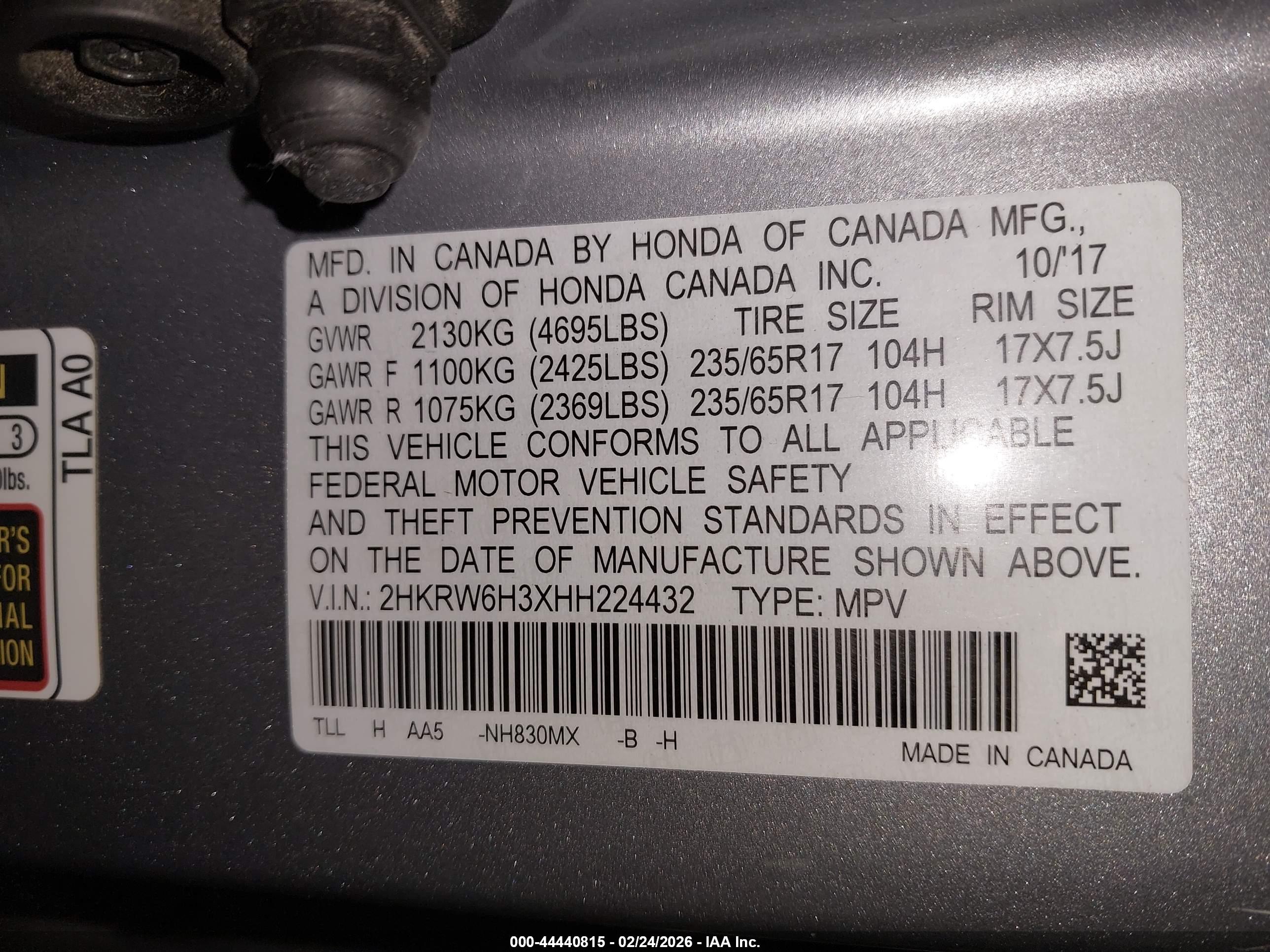 HONDA CR-V image 9