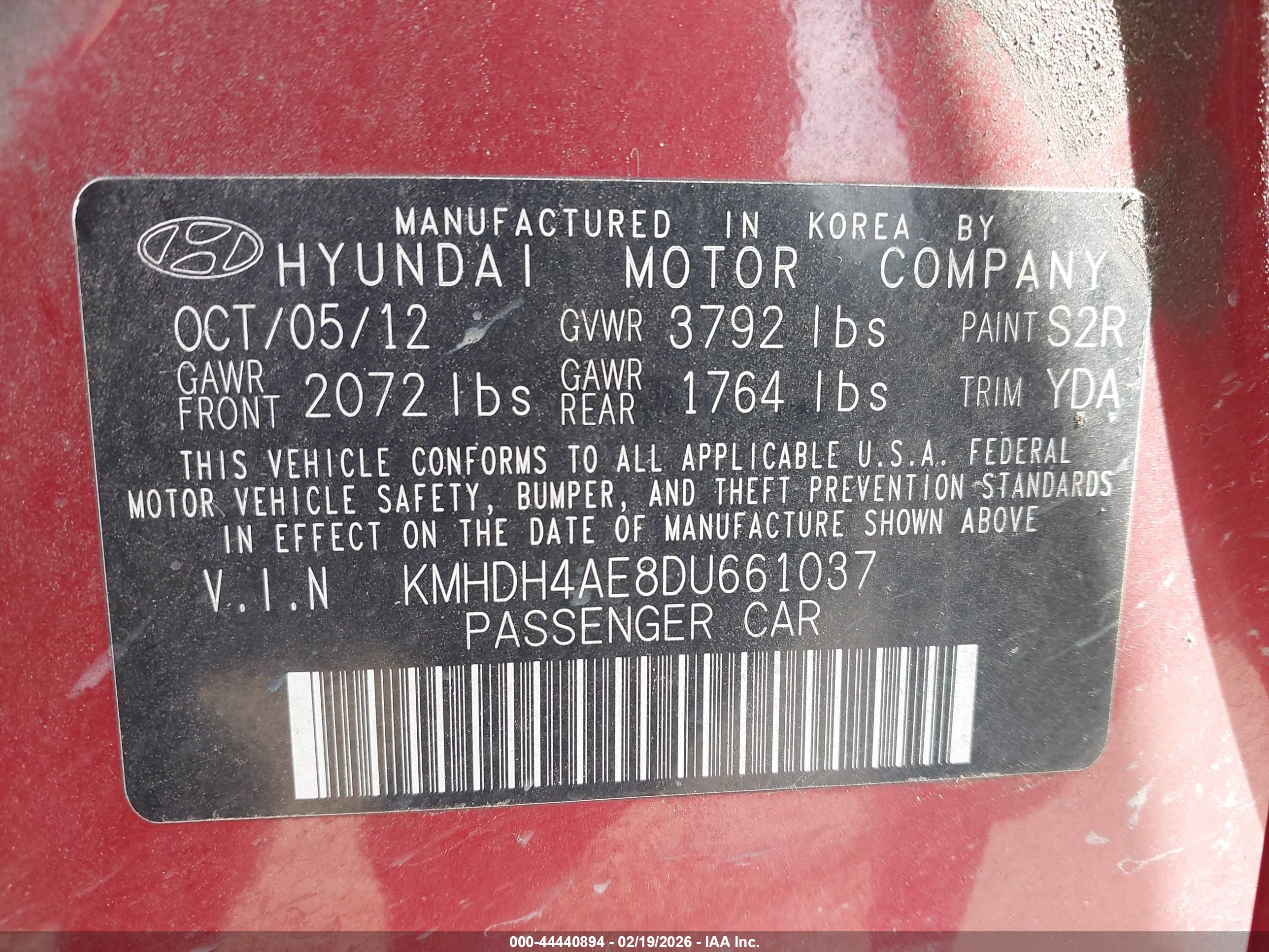 HYUNDAI ELANTRA image 9