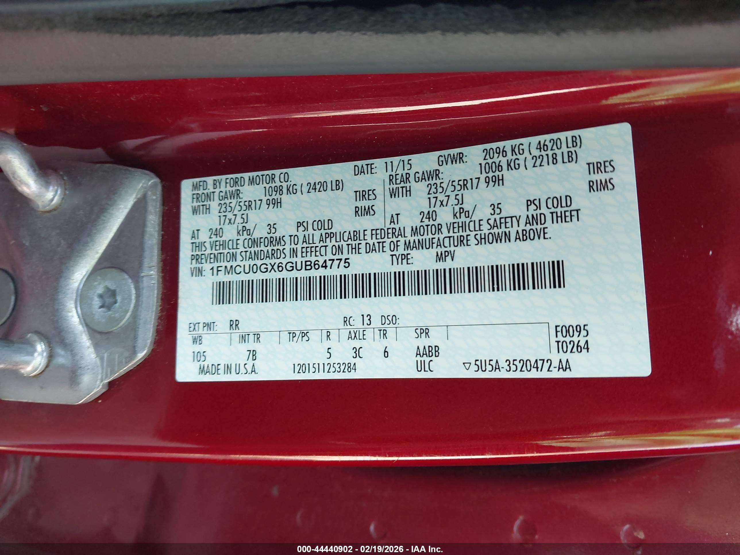 FORD ESCAPE image 9