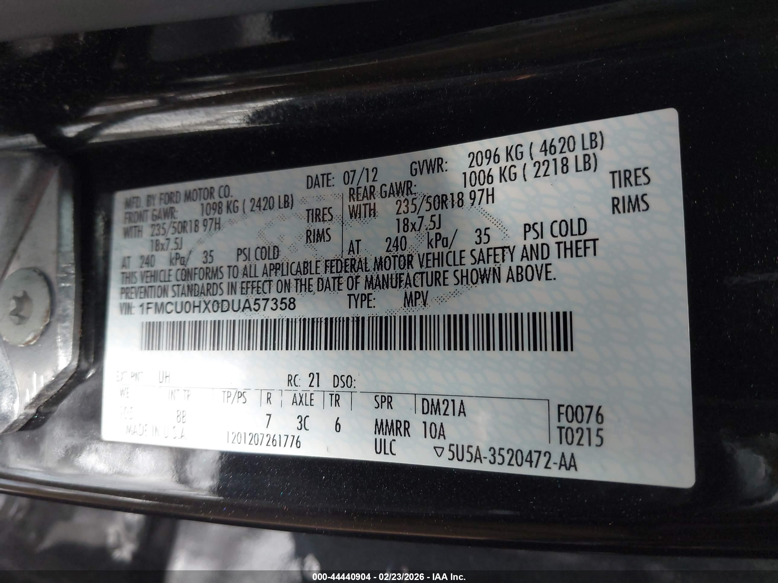 FORD ESCAPE image 9