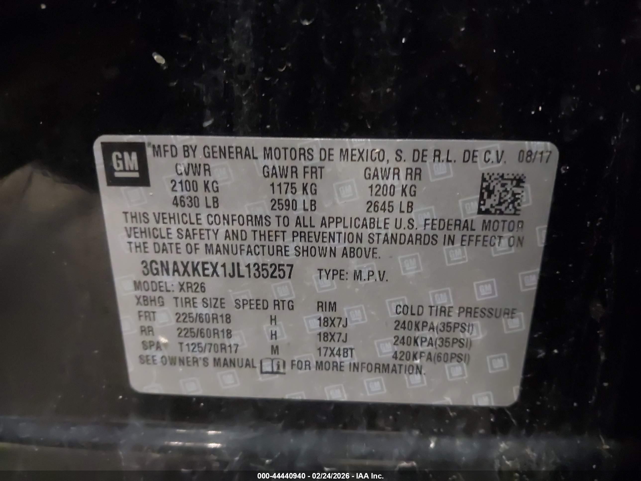 CHEVROLET EQUINOX image 9