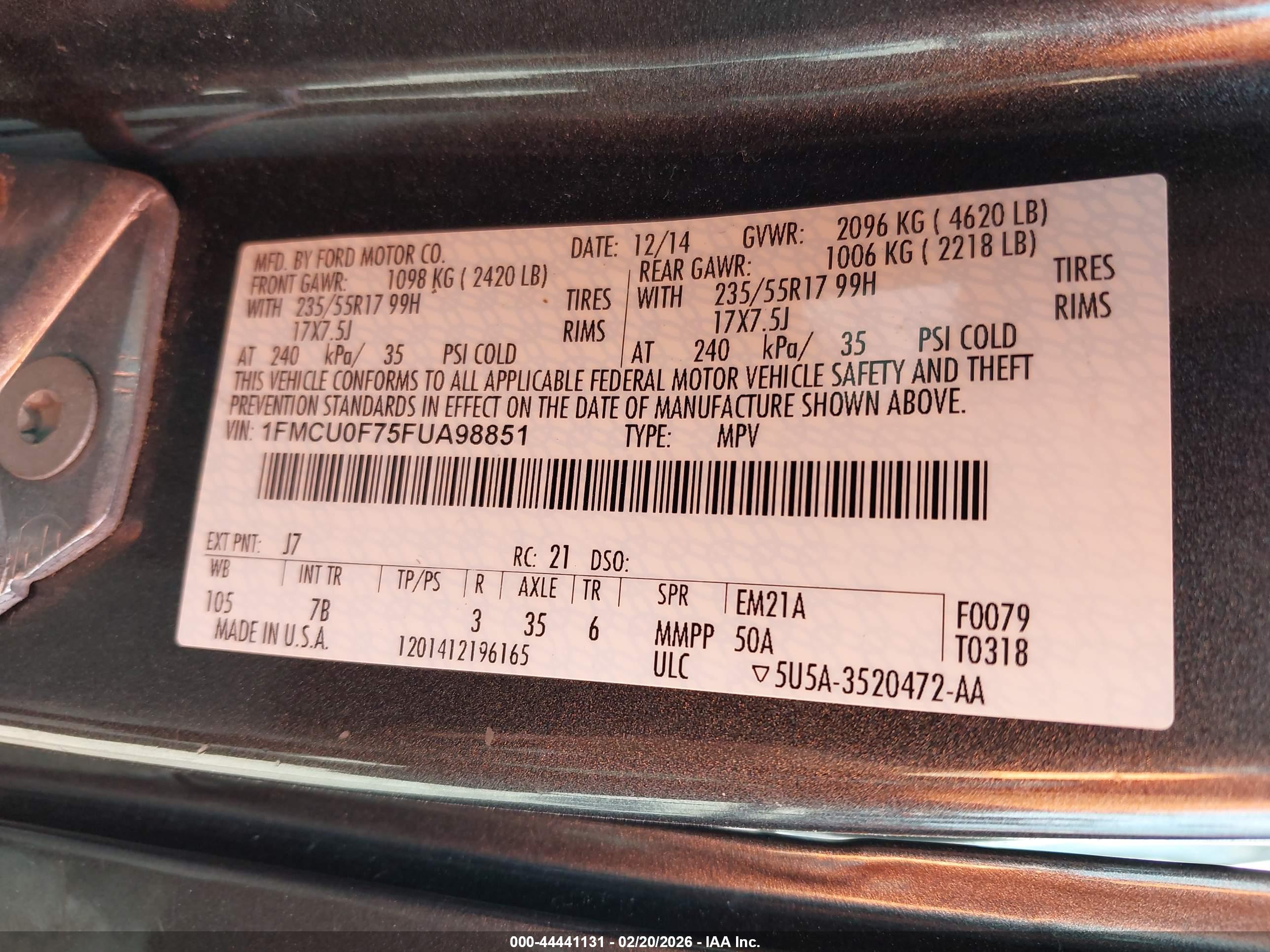 FORD ESCAPE image 9