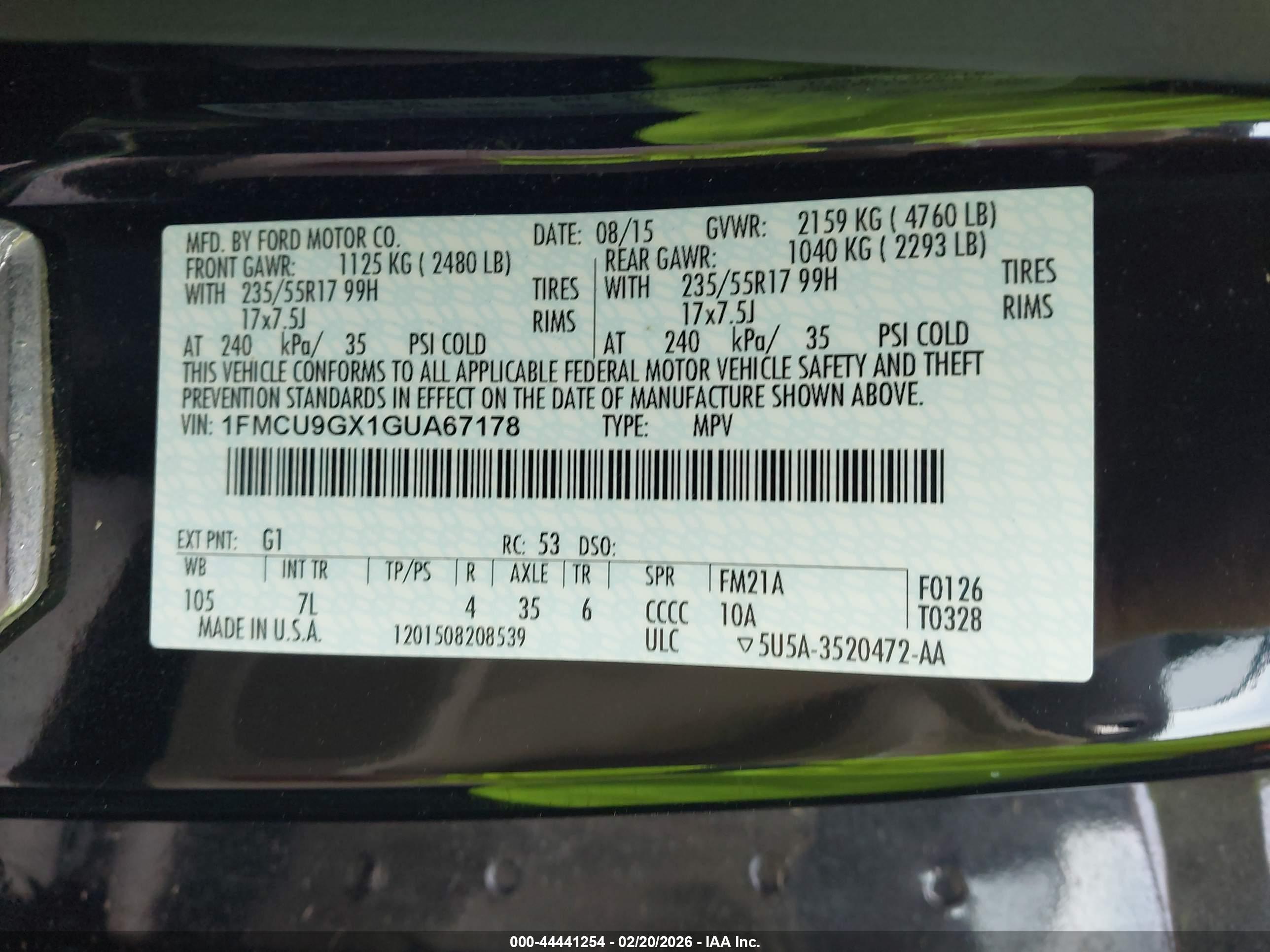 FORD ESCAPE image 9