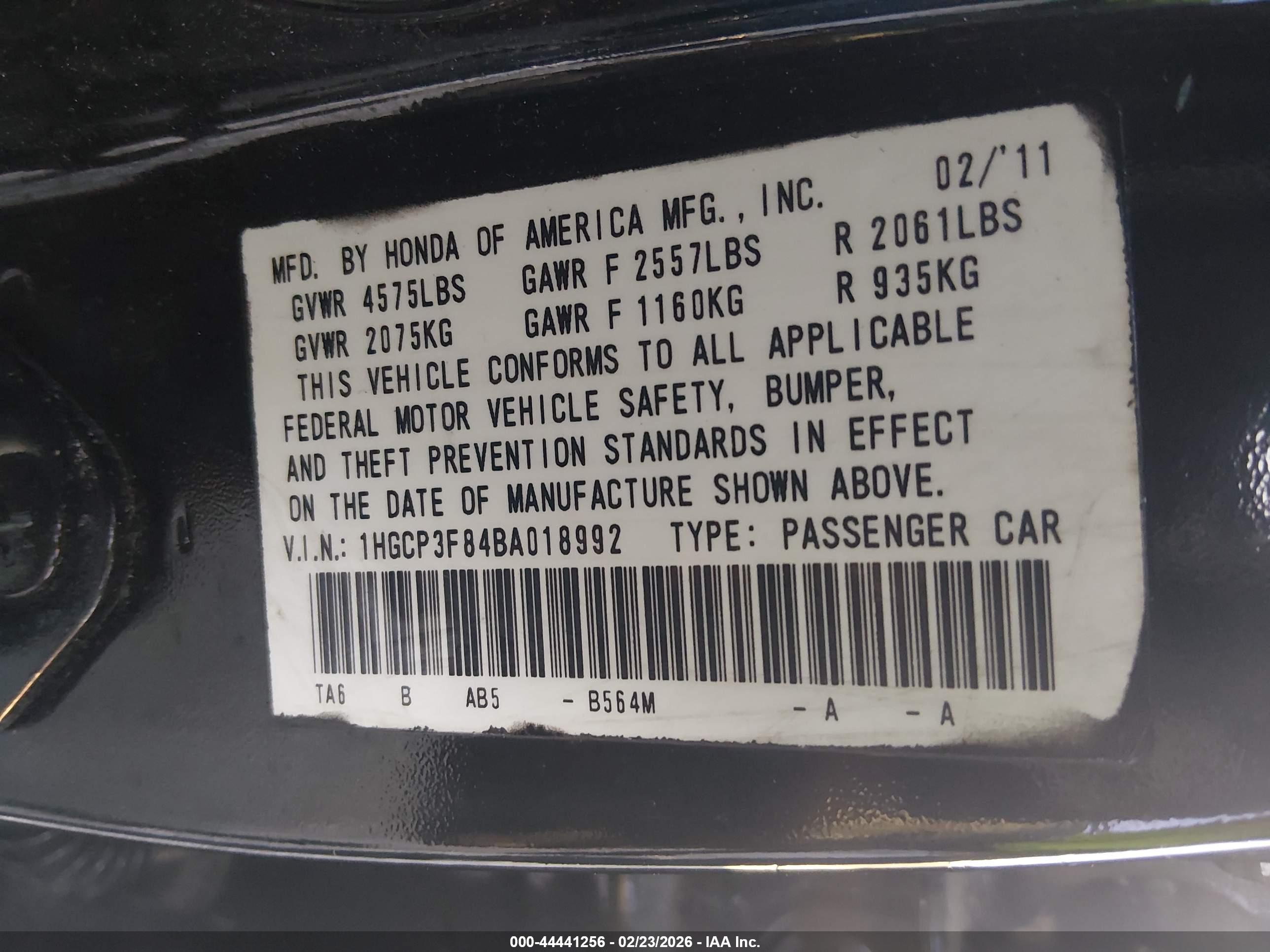 HONDA ACCORD image 9