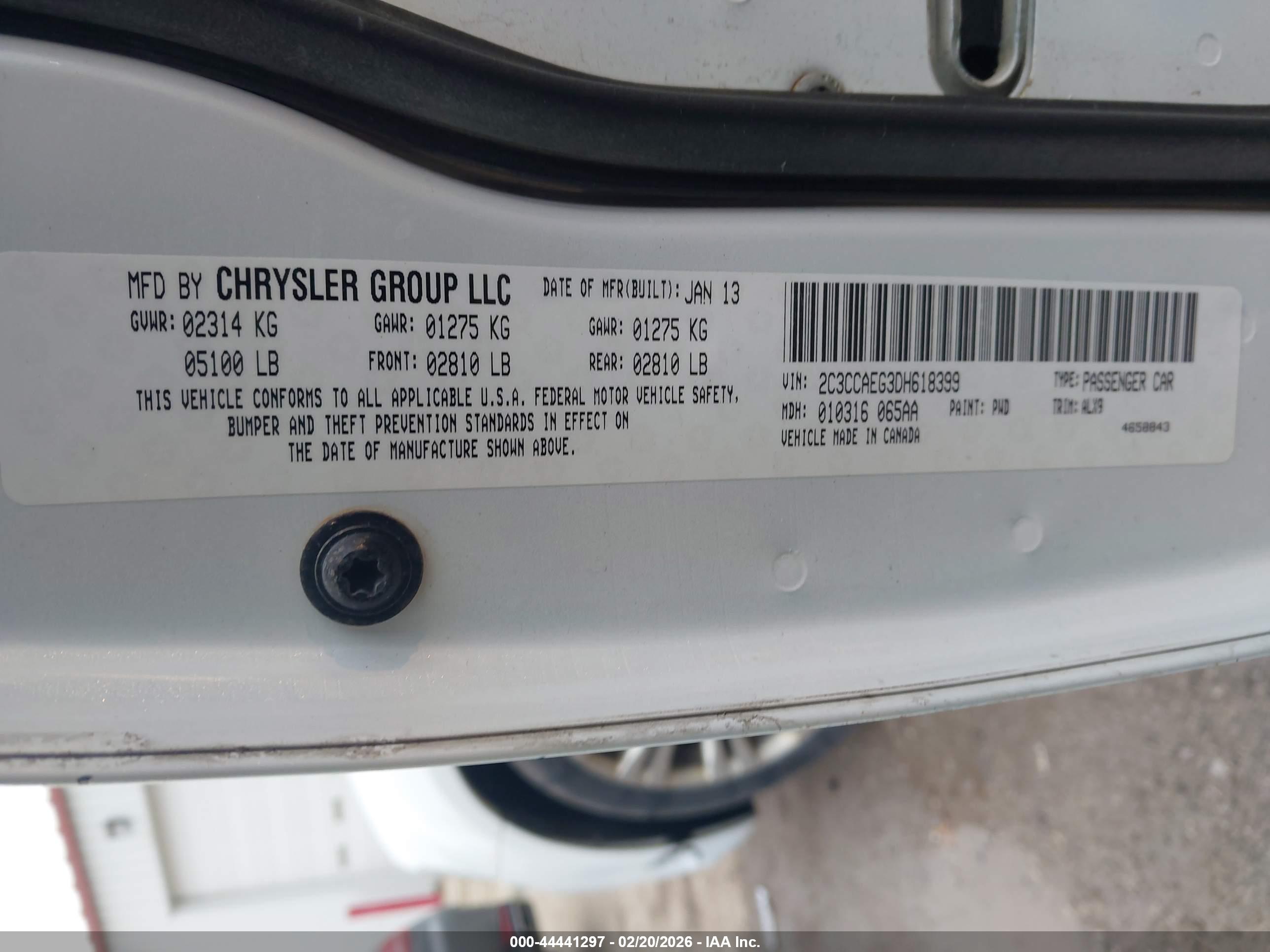 CHRYSLER 300C image 9