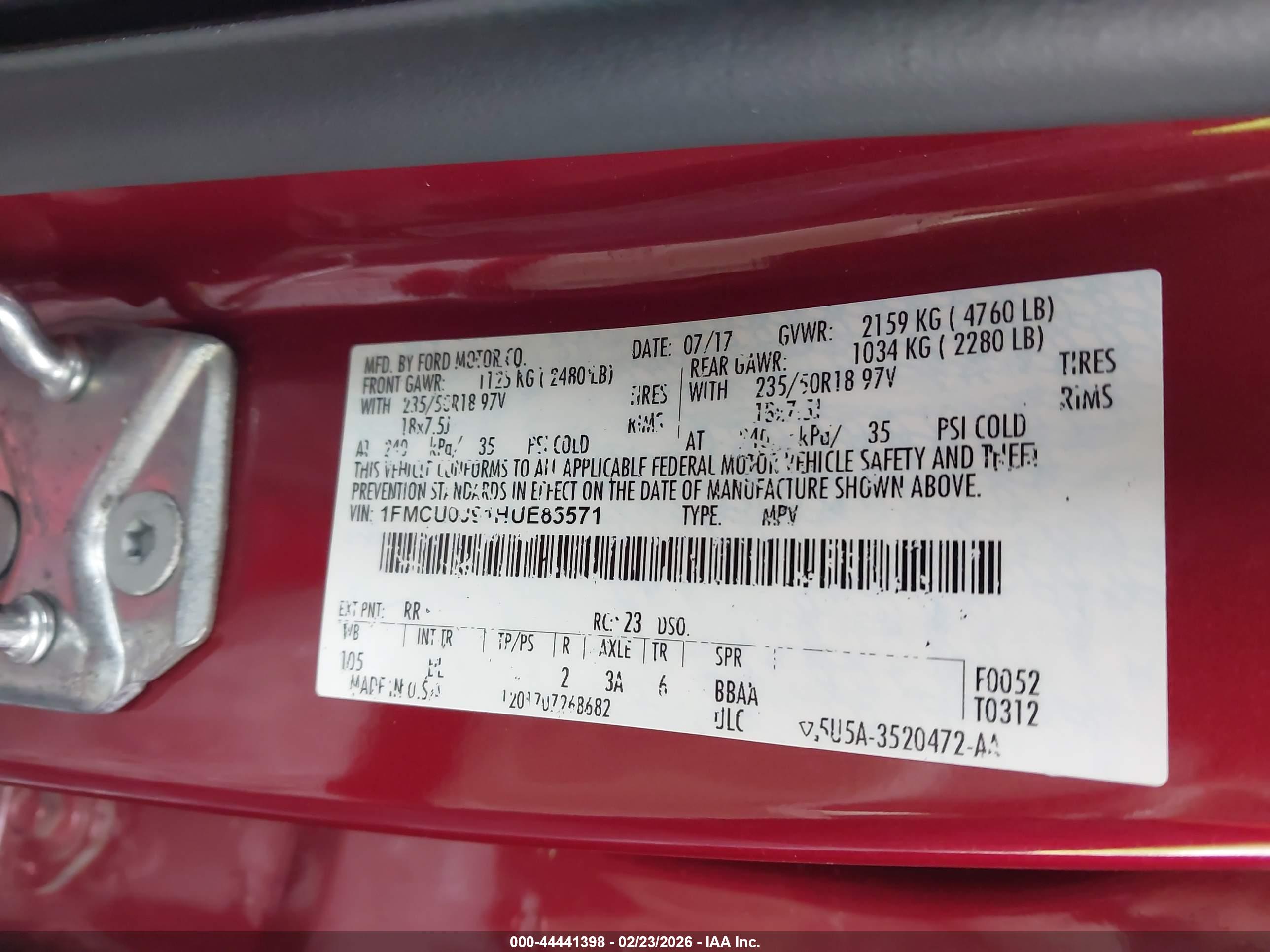 FORD ESCAPE image 9