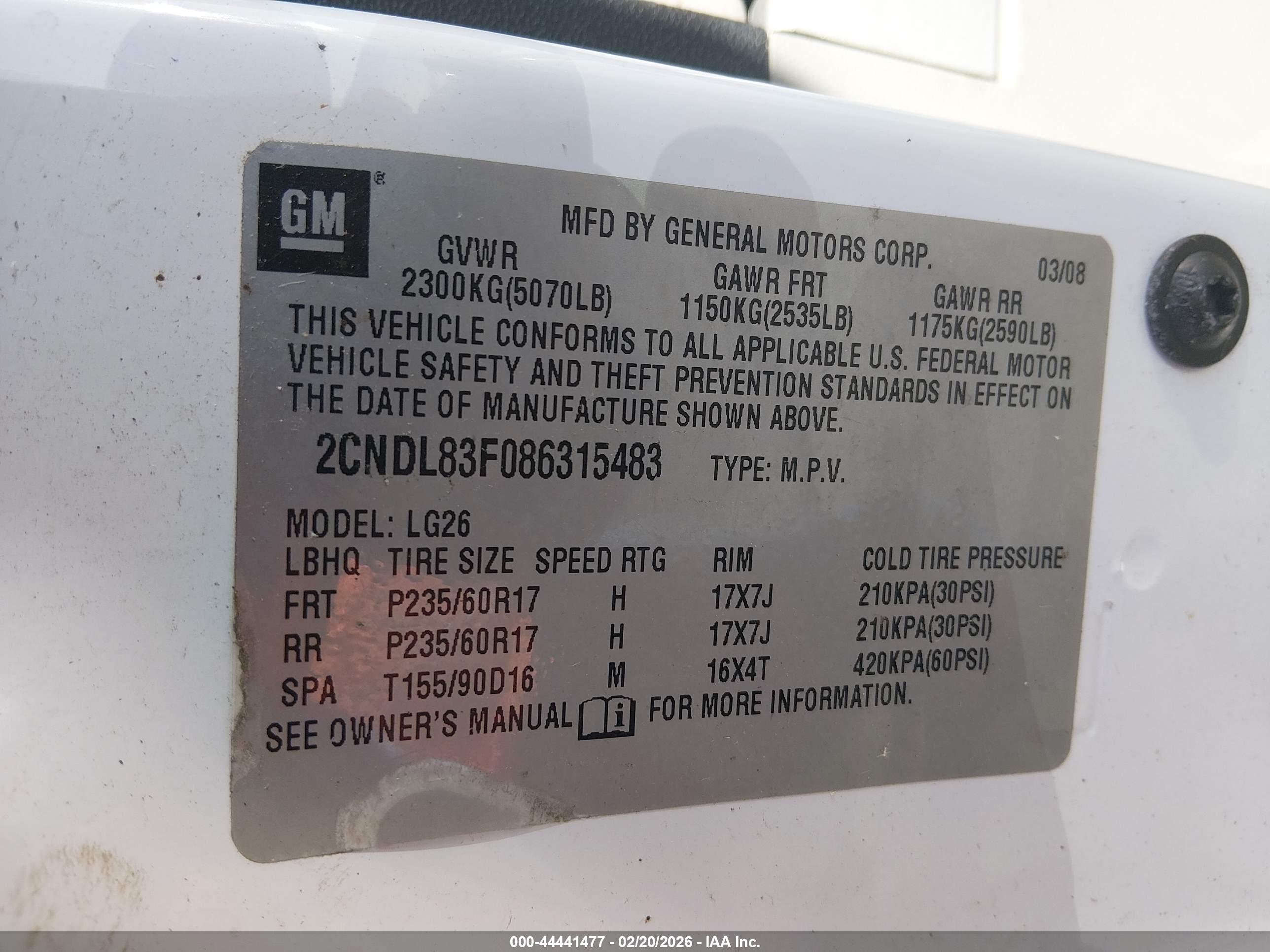 CHEVROLET EQUINOX image 9