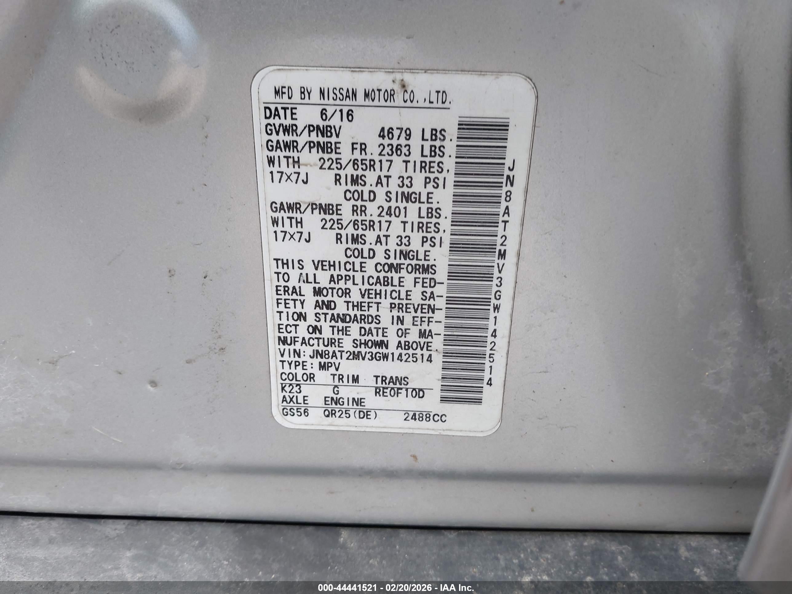 NISSAN ROGUE image 9