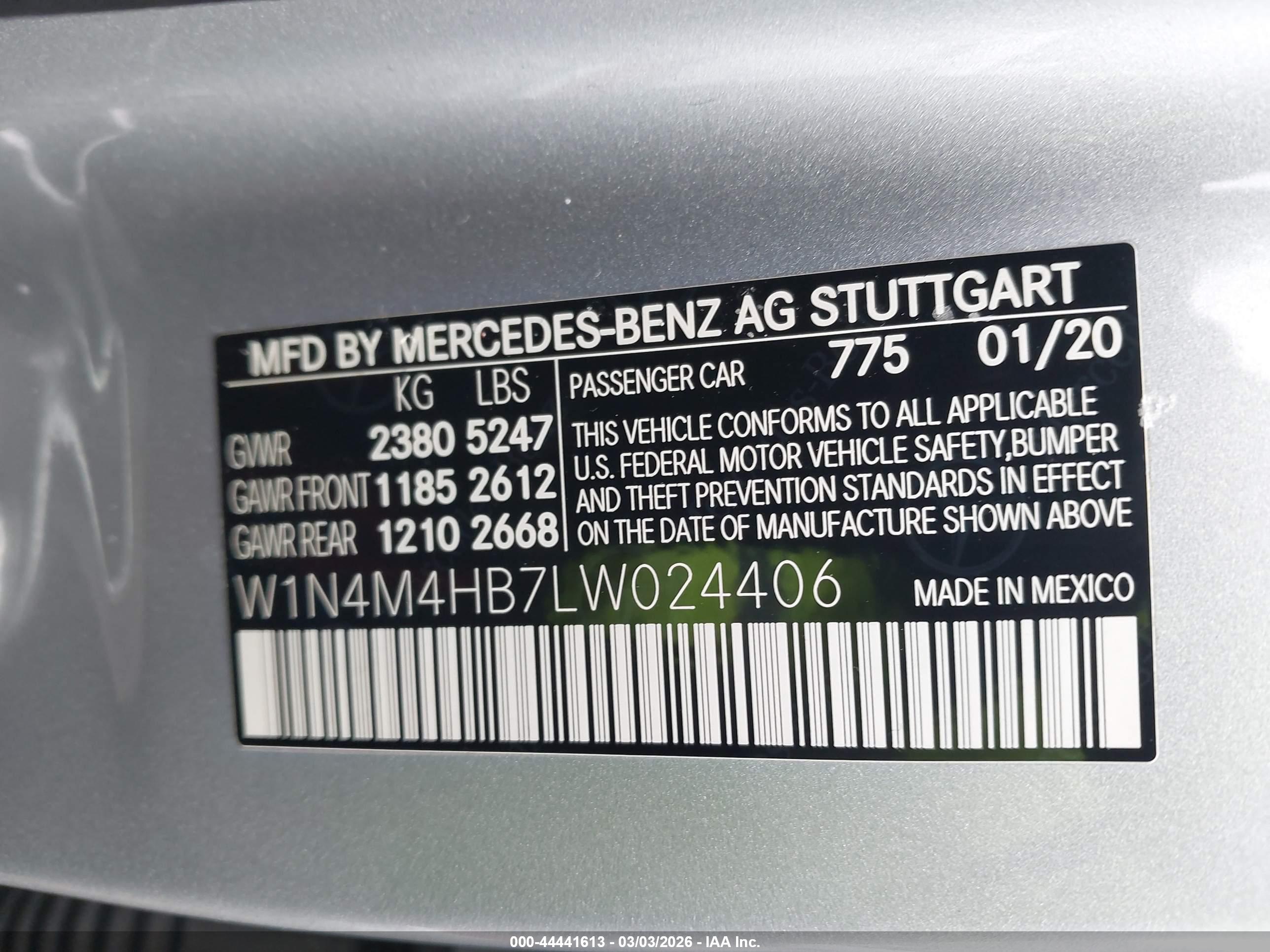 MERCEDES-BENZ GLB image 9