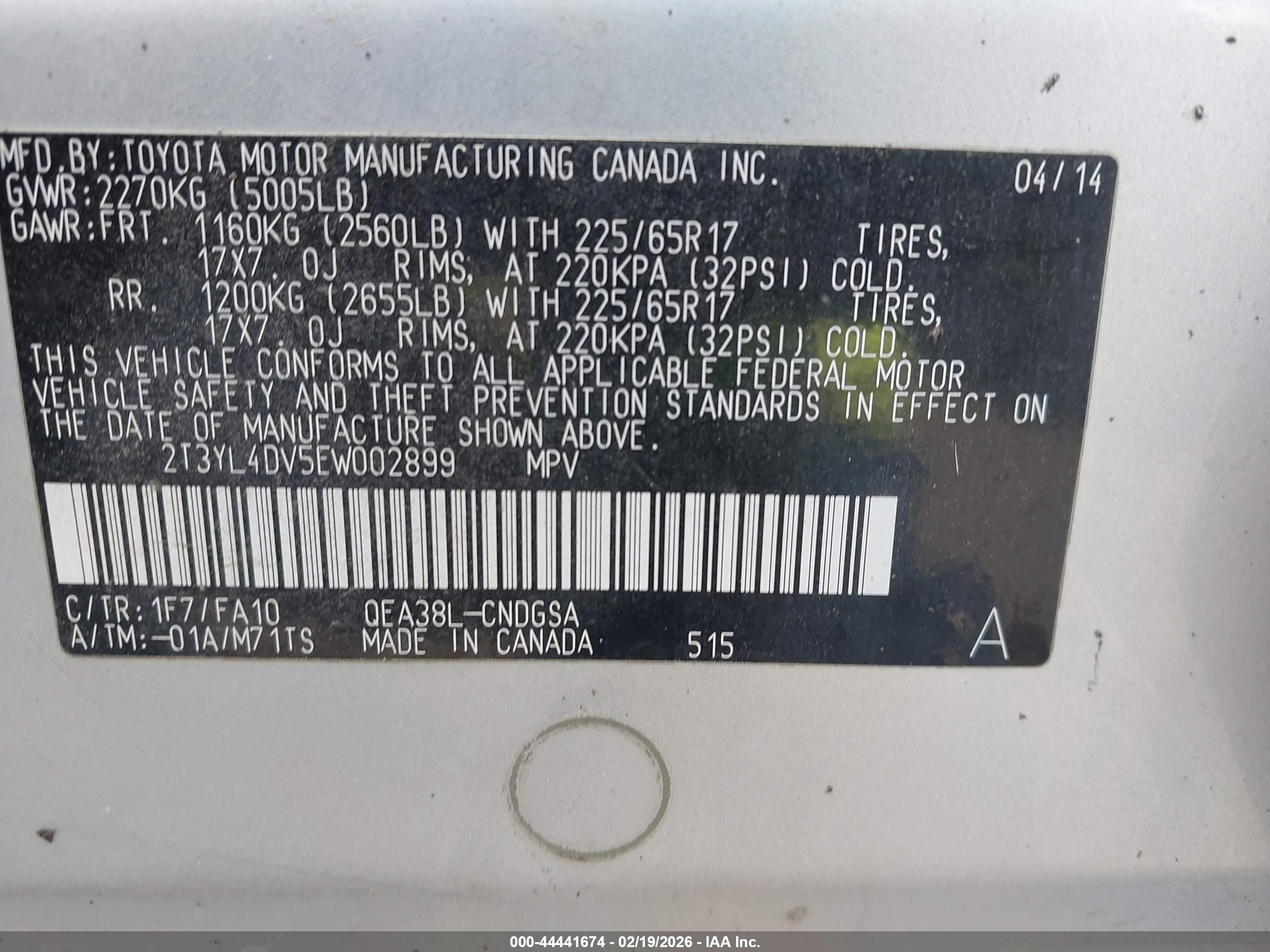 TOYOTA RAV4 image 9