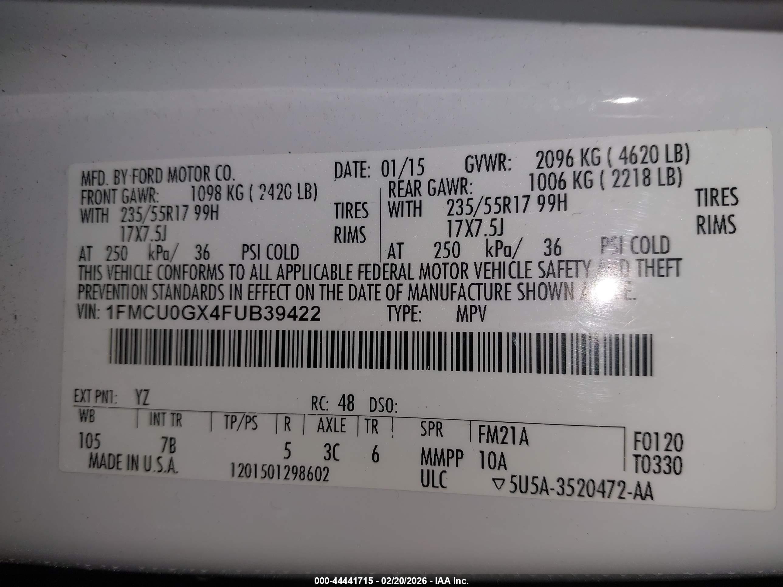 FORD ESCAPE image 9