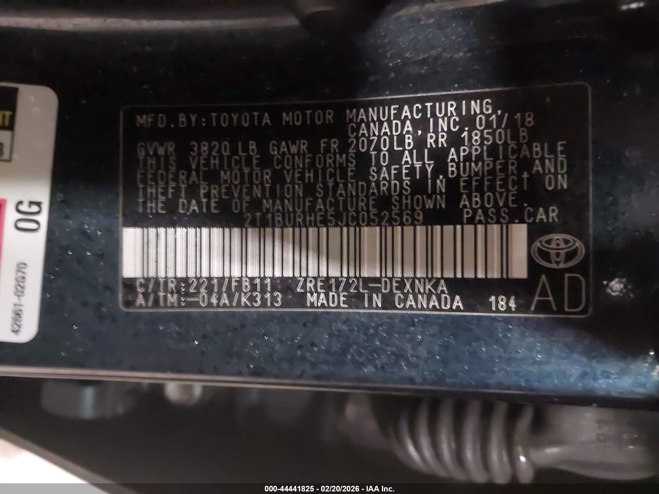 TOYOTA COROLLA image 9