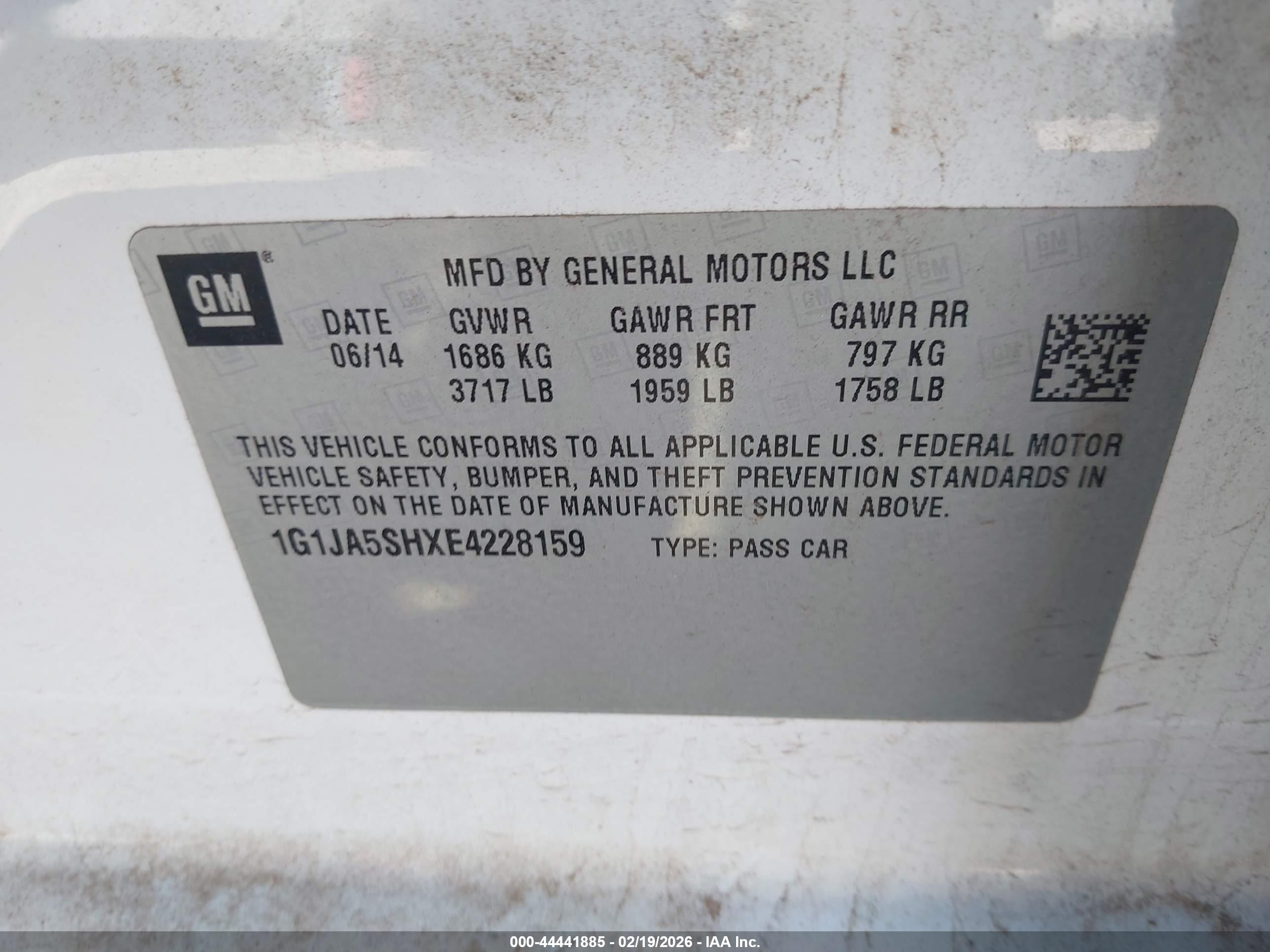 CHEVROLET SONIC image 9
