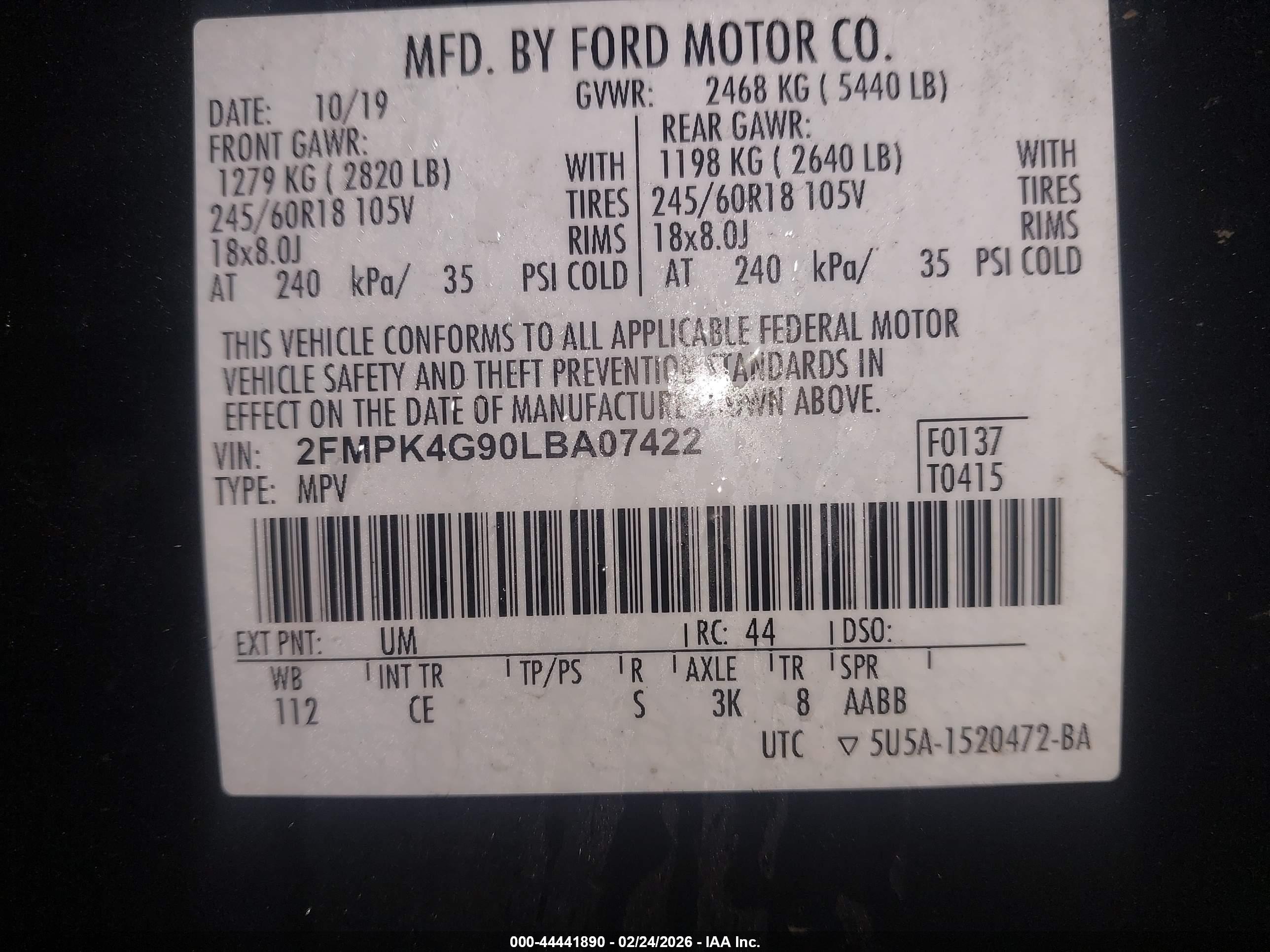 FORD EDGE image 9