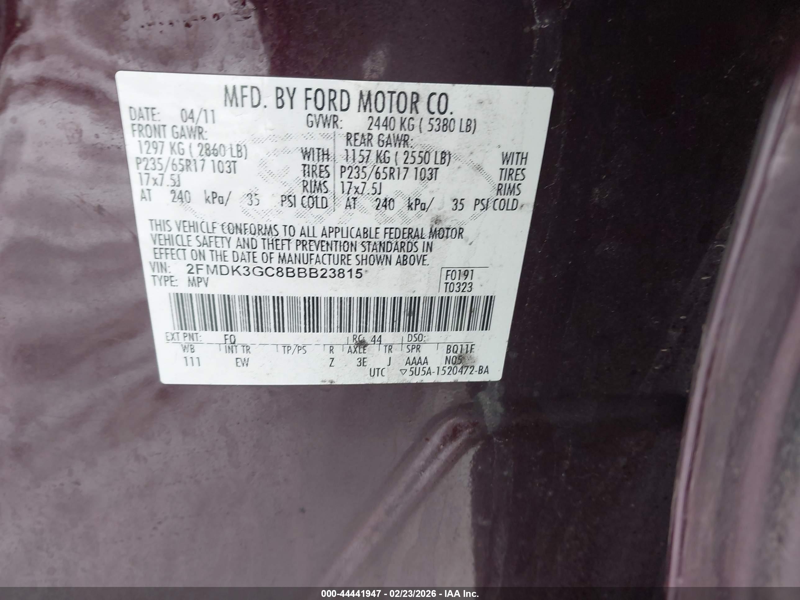 FORD EDGE image 9