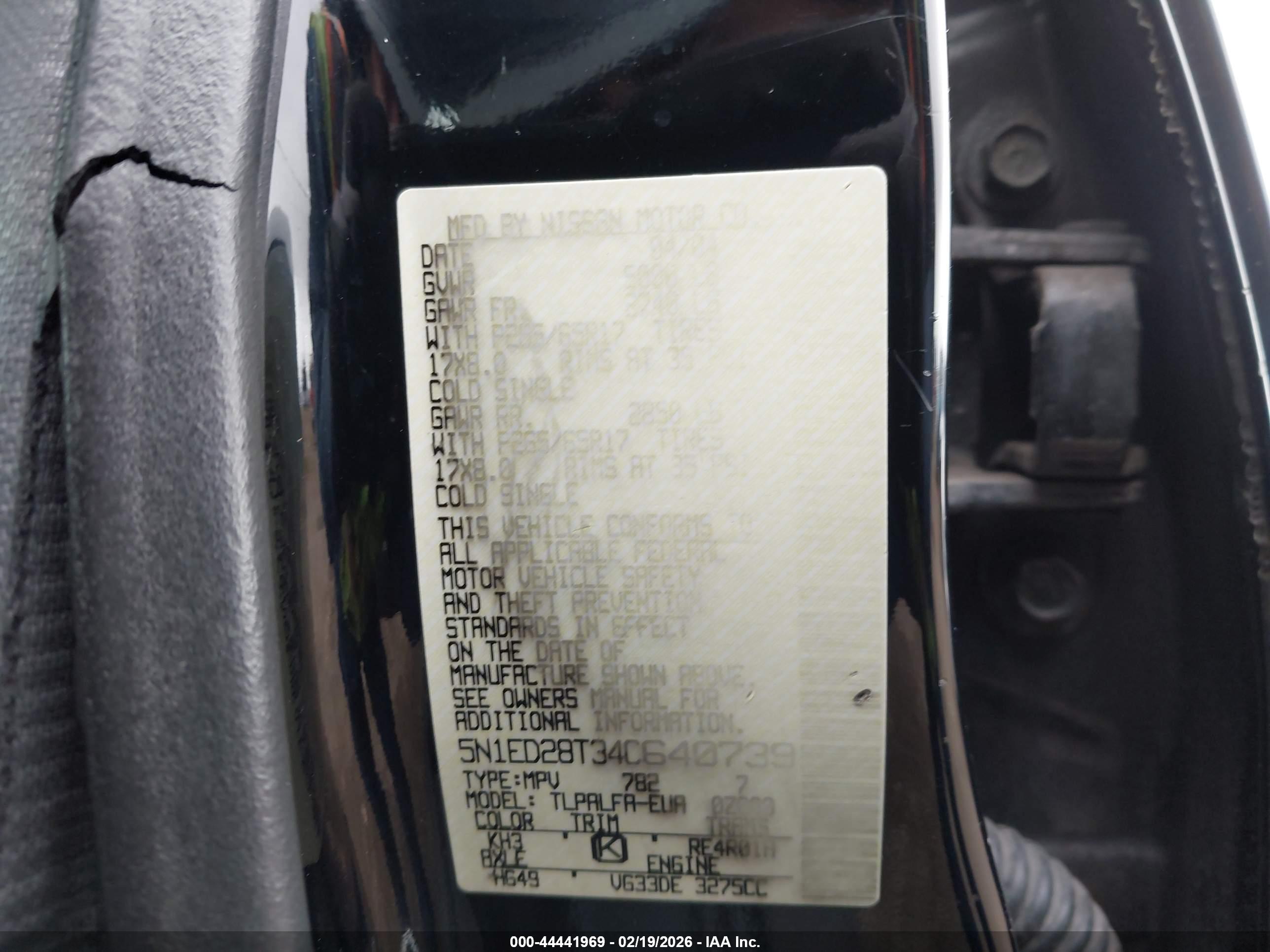 NISSAN XTERRA image 9