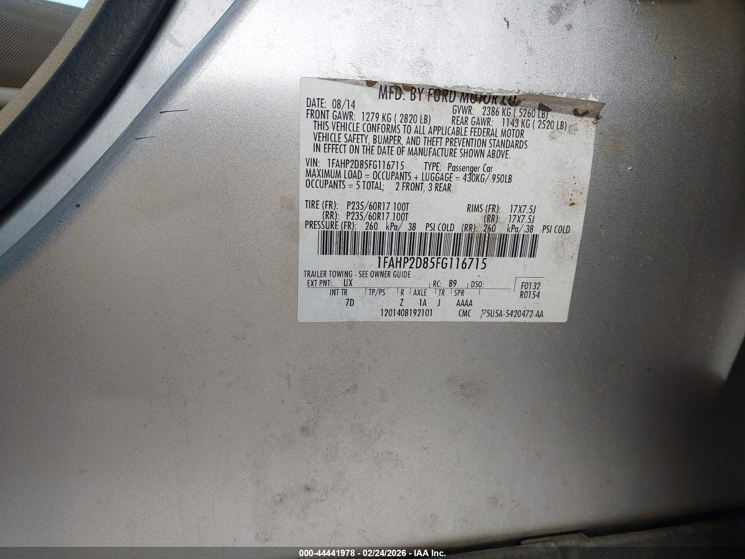 FORD TAURUS image 9