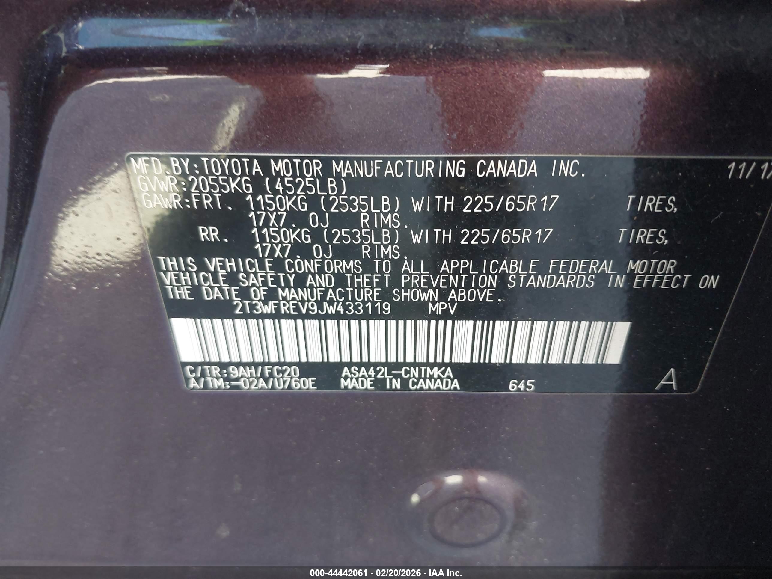TOYOTA RAV4 image 9