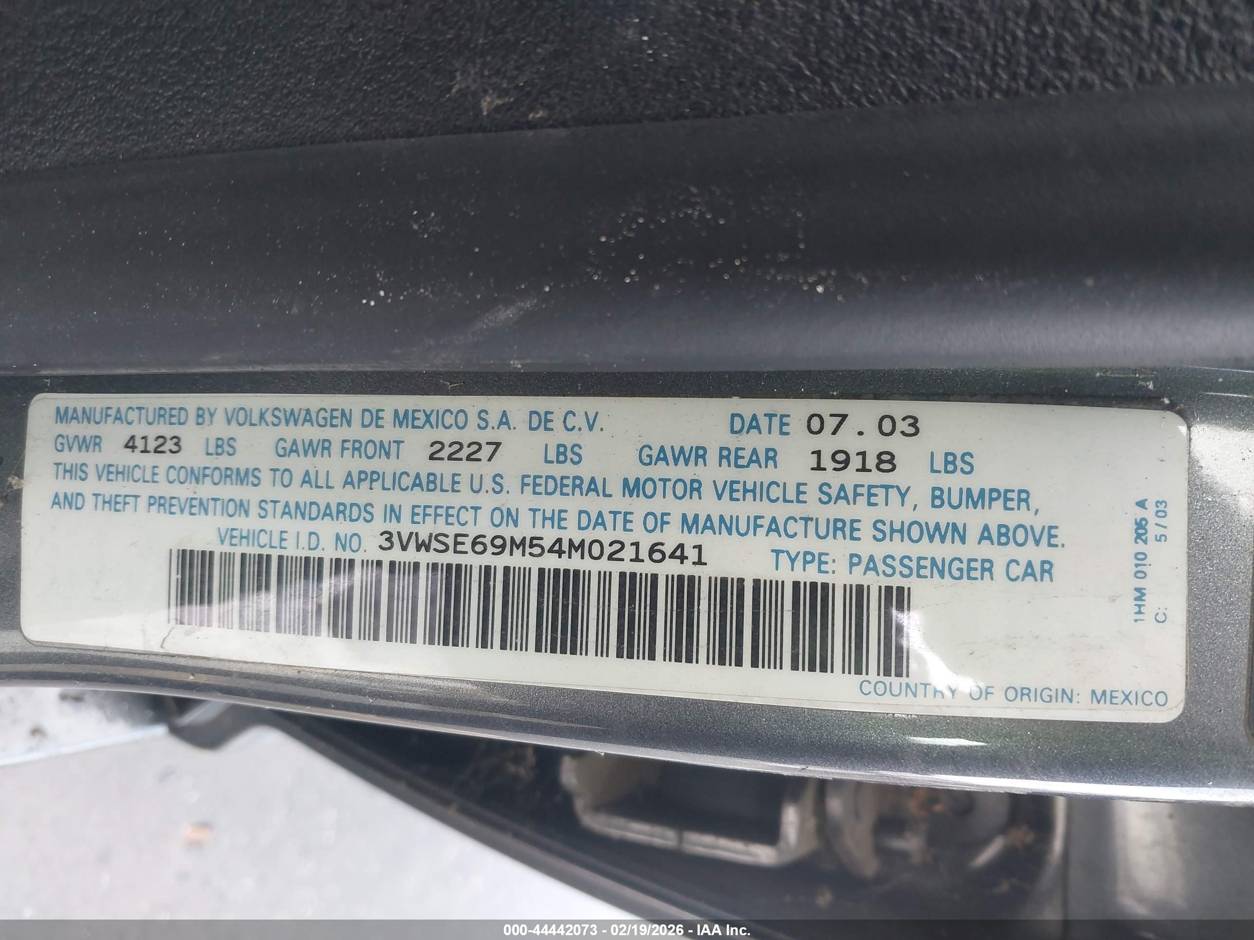 VOLKSWAGEN JETTA image 9