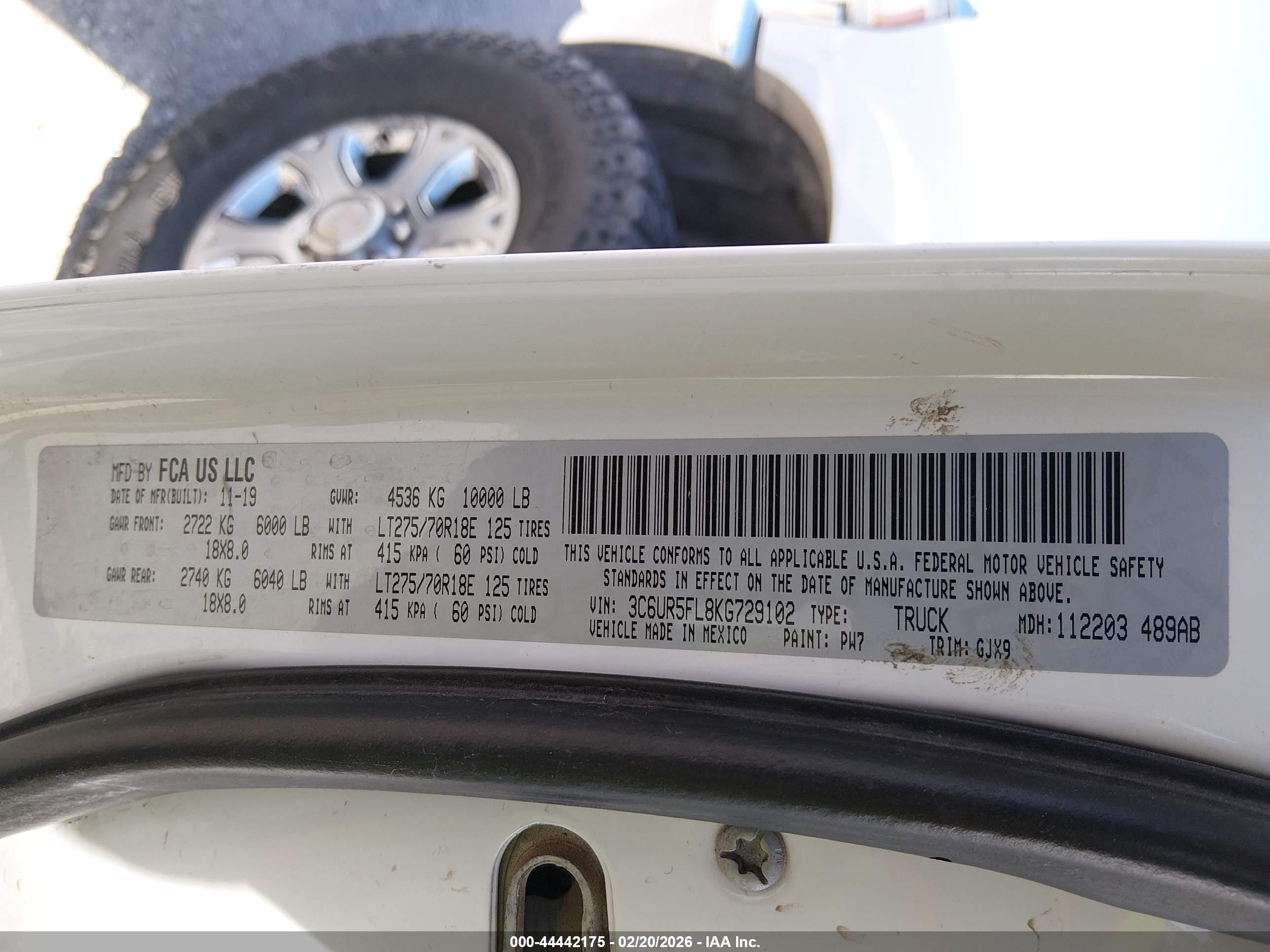 RAM 2500 image 9
