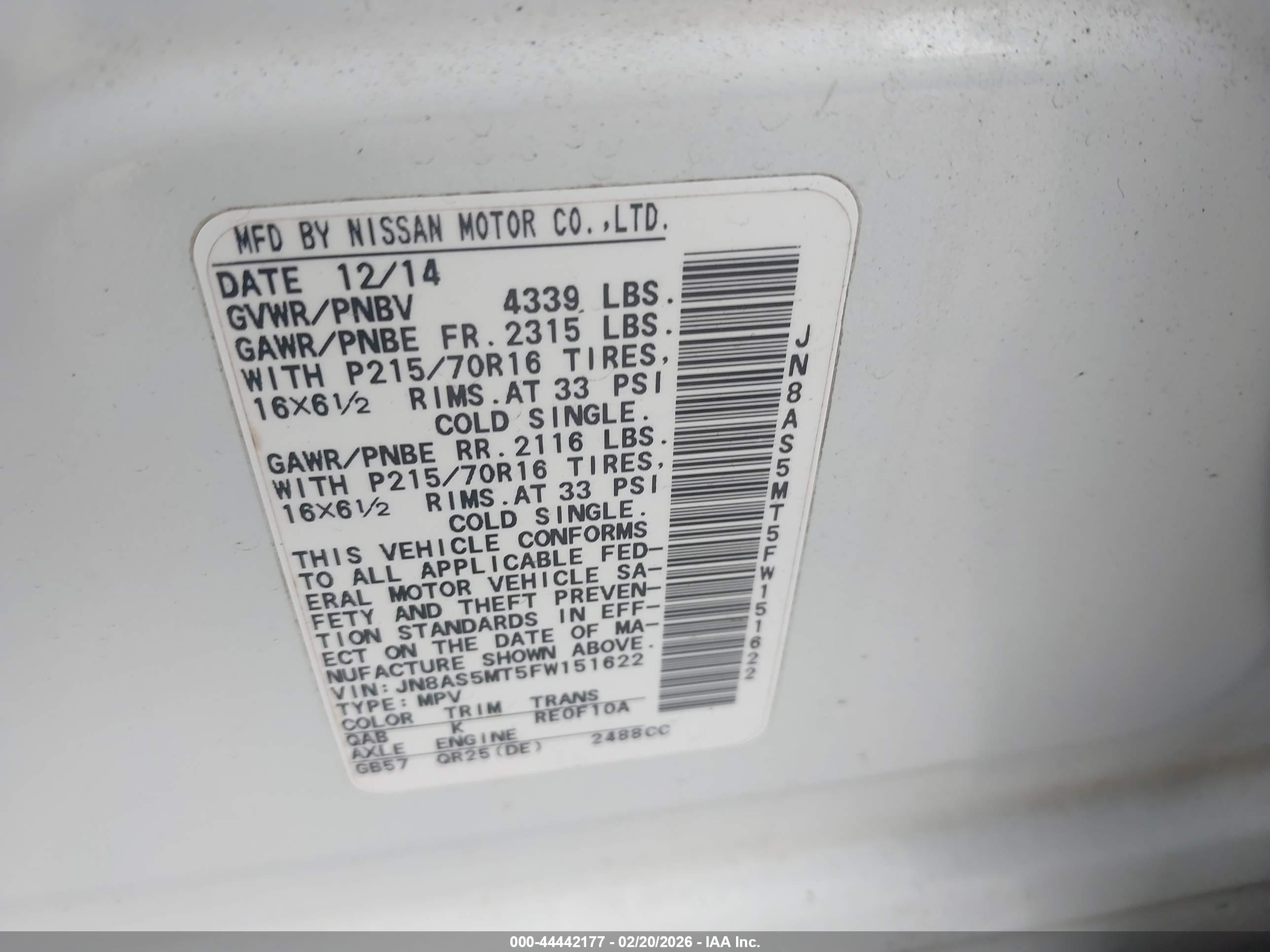NISSAN ROGUE image 9