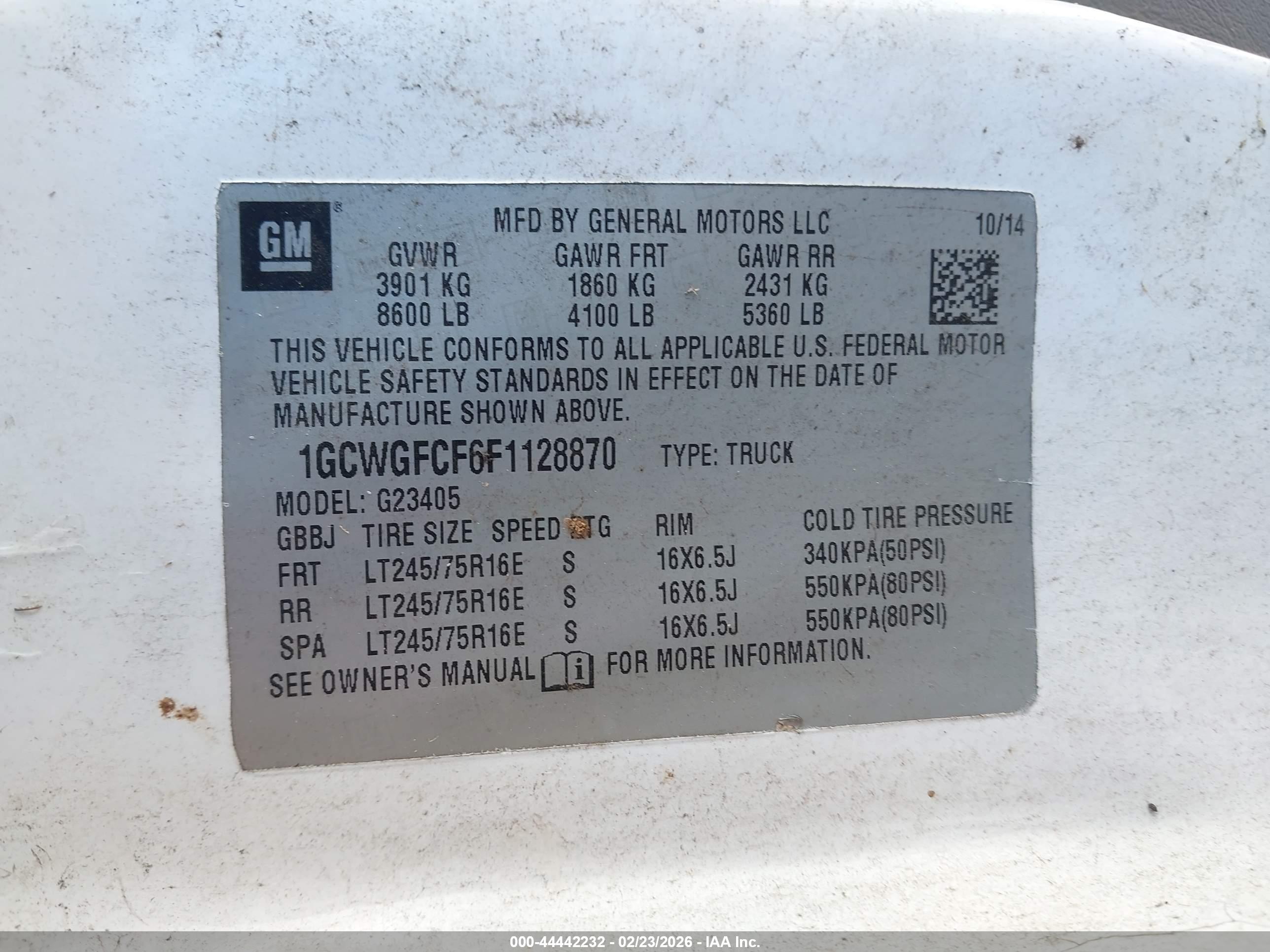 CHEVROLET EXPRESS image 9