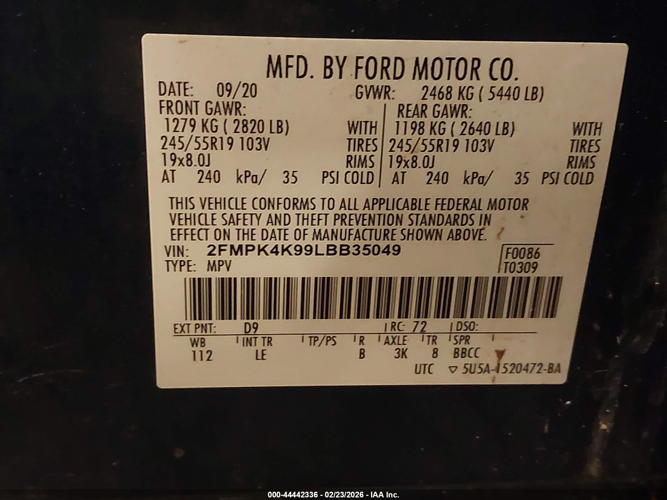 FORD EDGE image 9