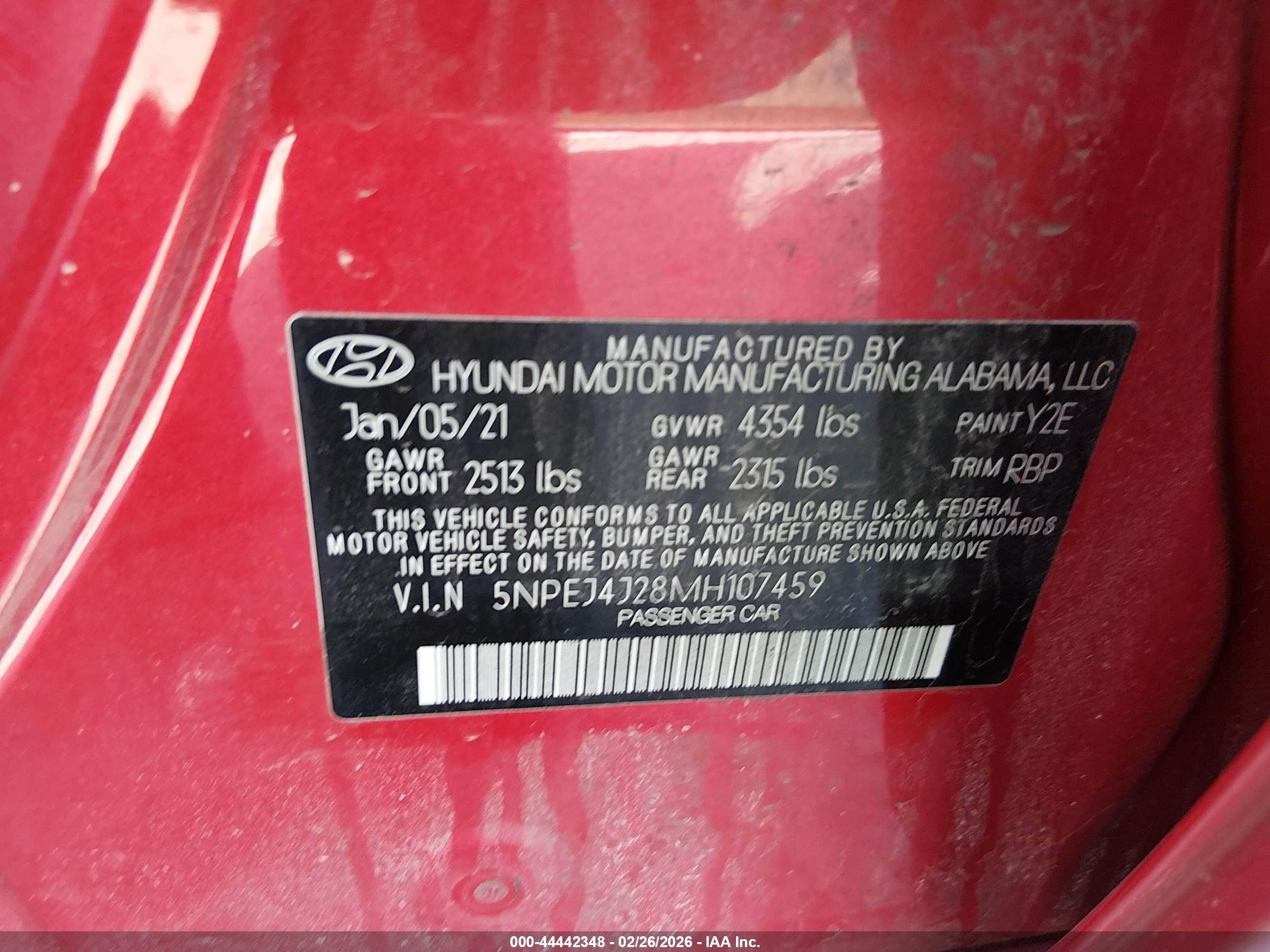 HYUNDAI SONATA image 9