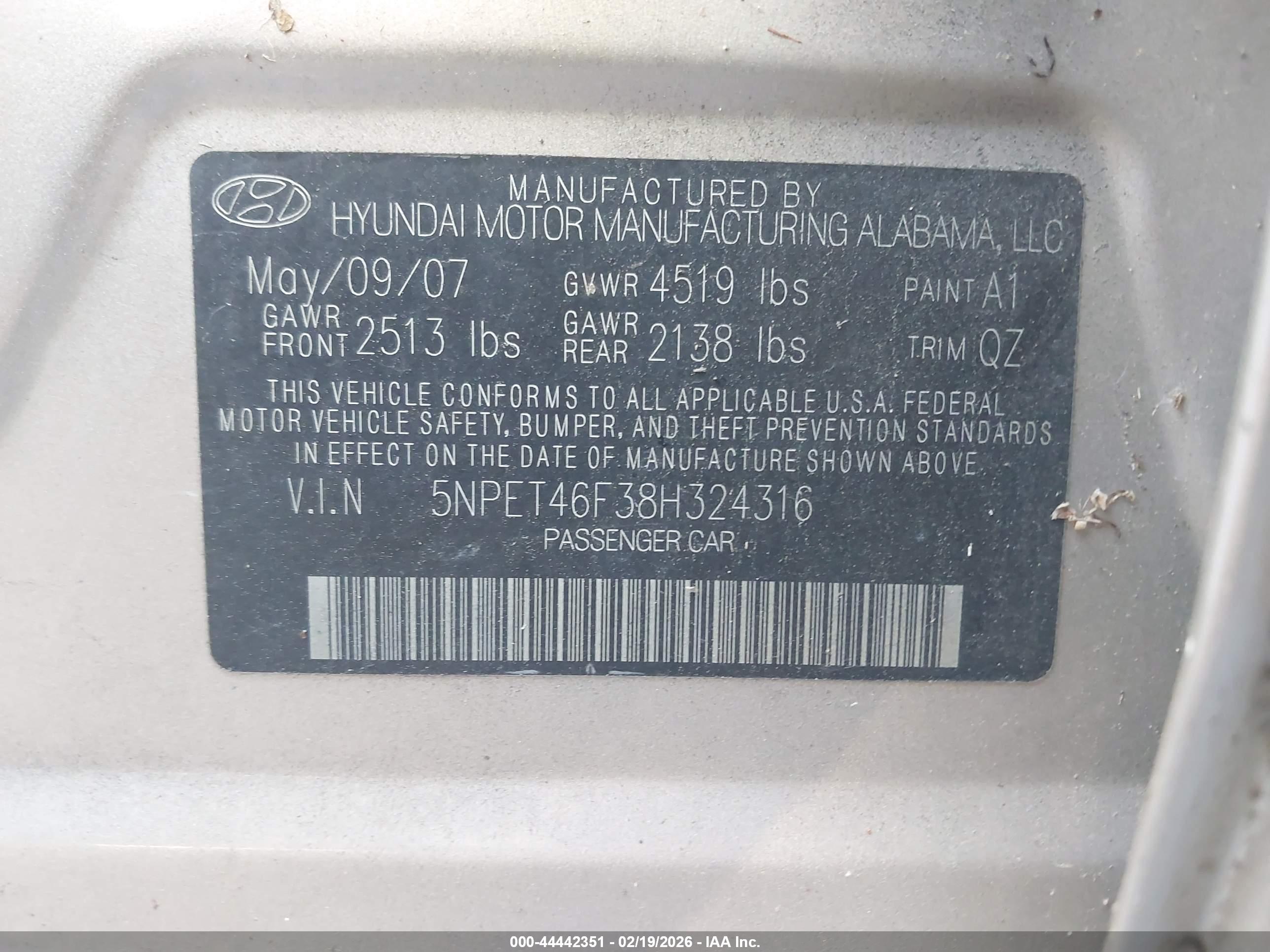 HYUNDAI SONATA image 9