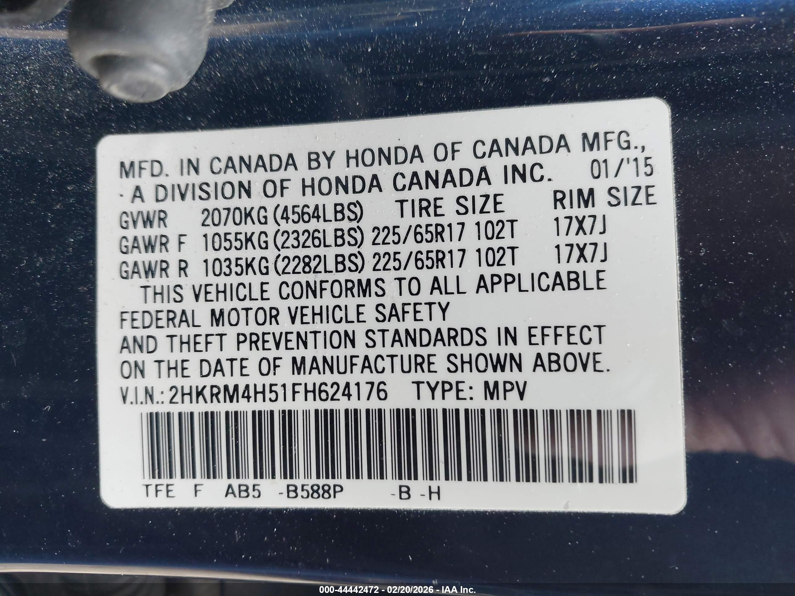 HONDA CR-V image 9