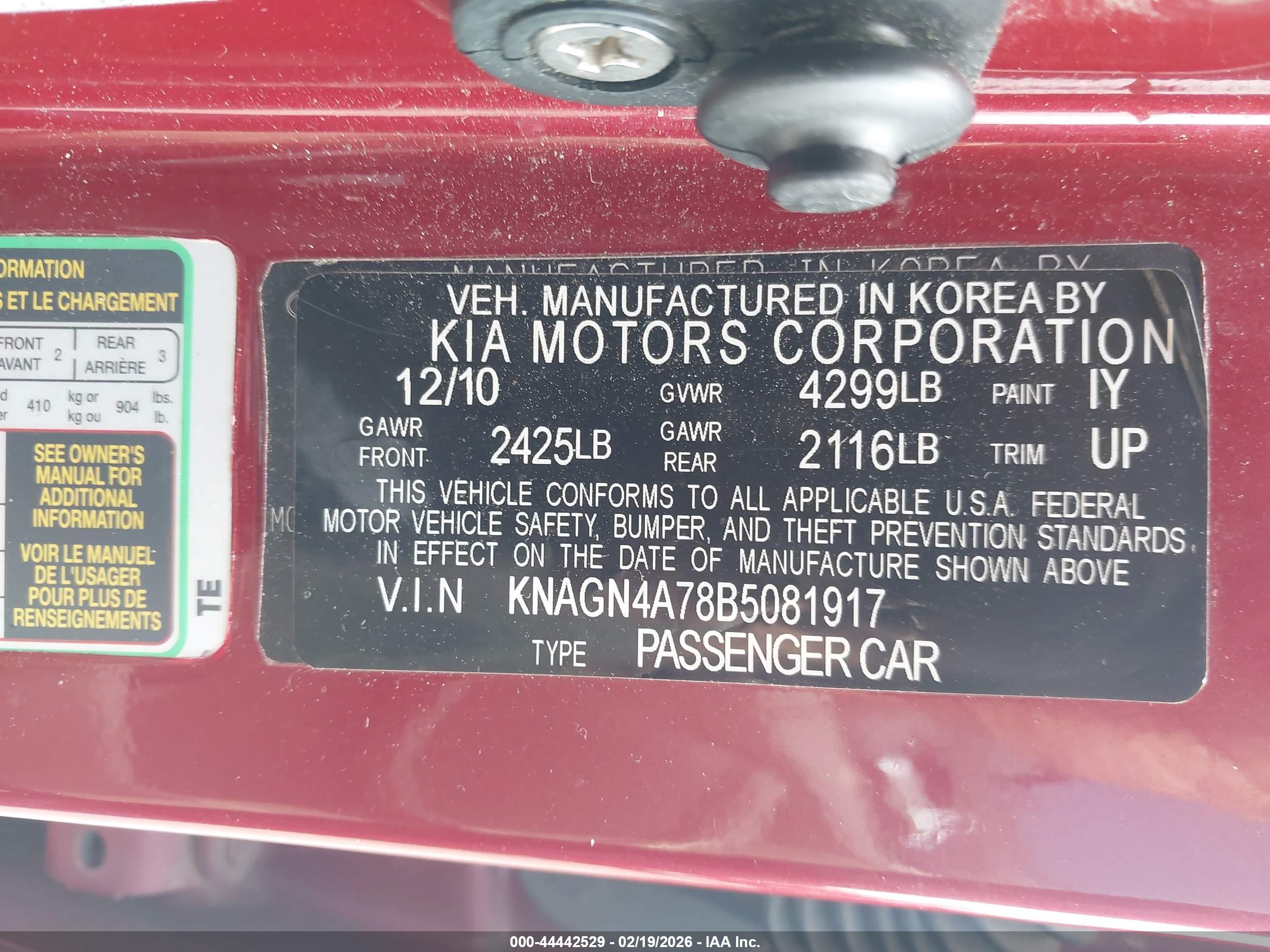 KIA OPTIMA image 9