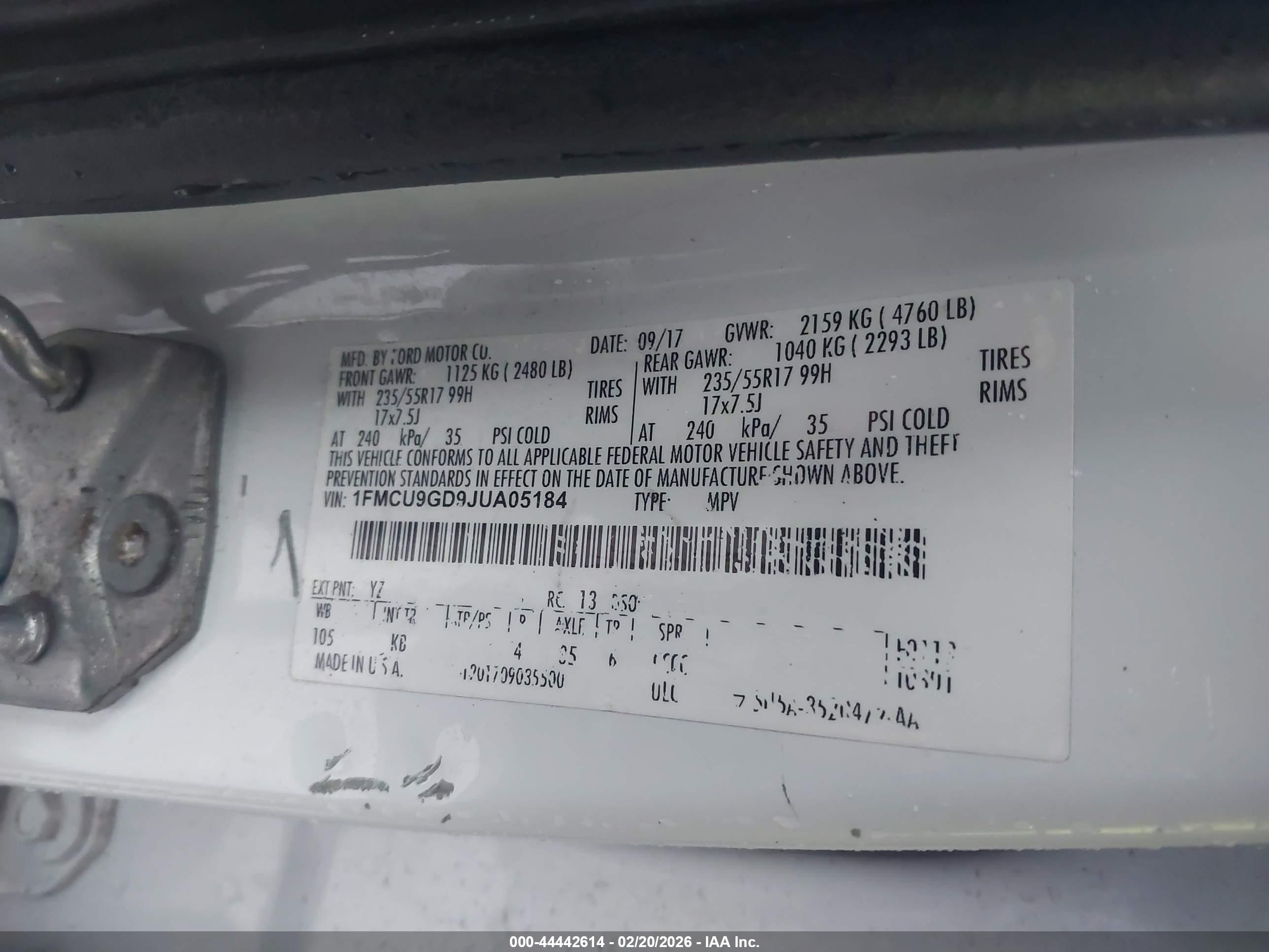 FORD ESCAPE image 9