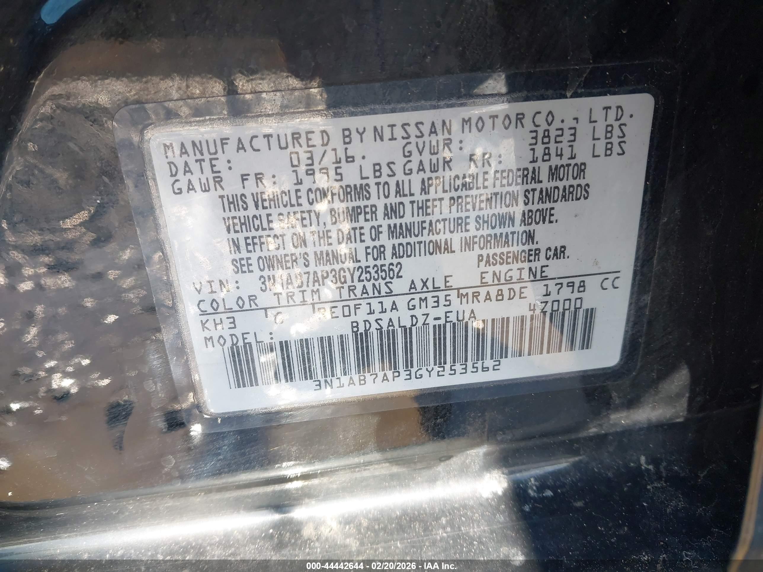 NISSAN SENTRA image 9