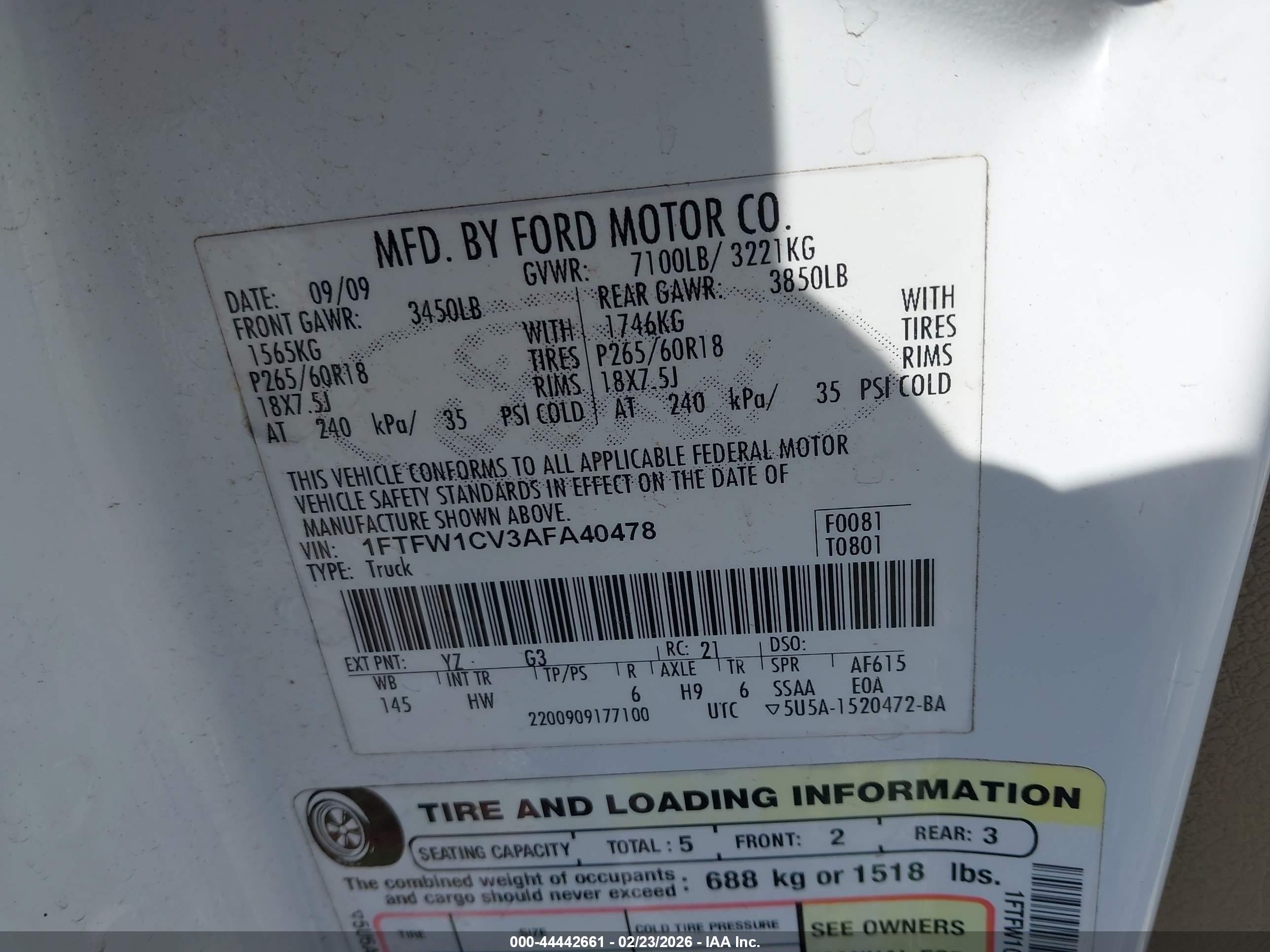 FORD F-150 image 9