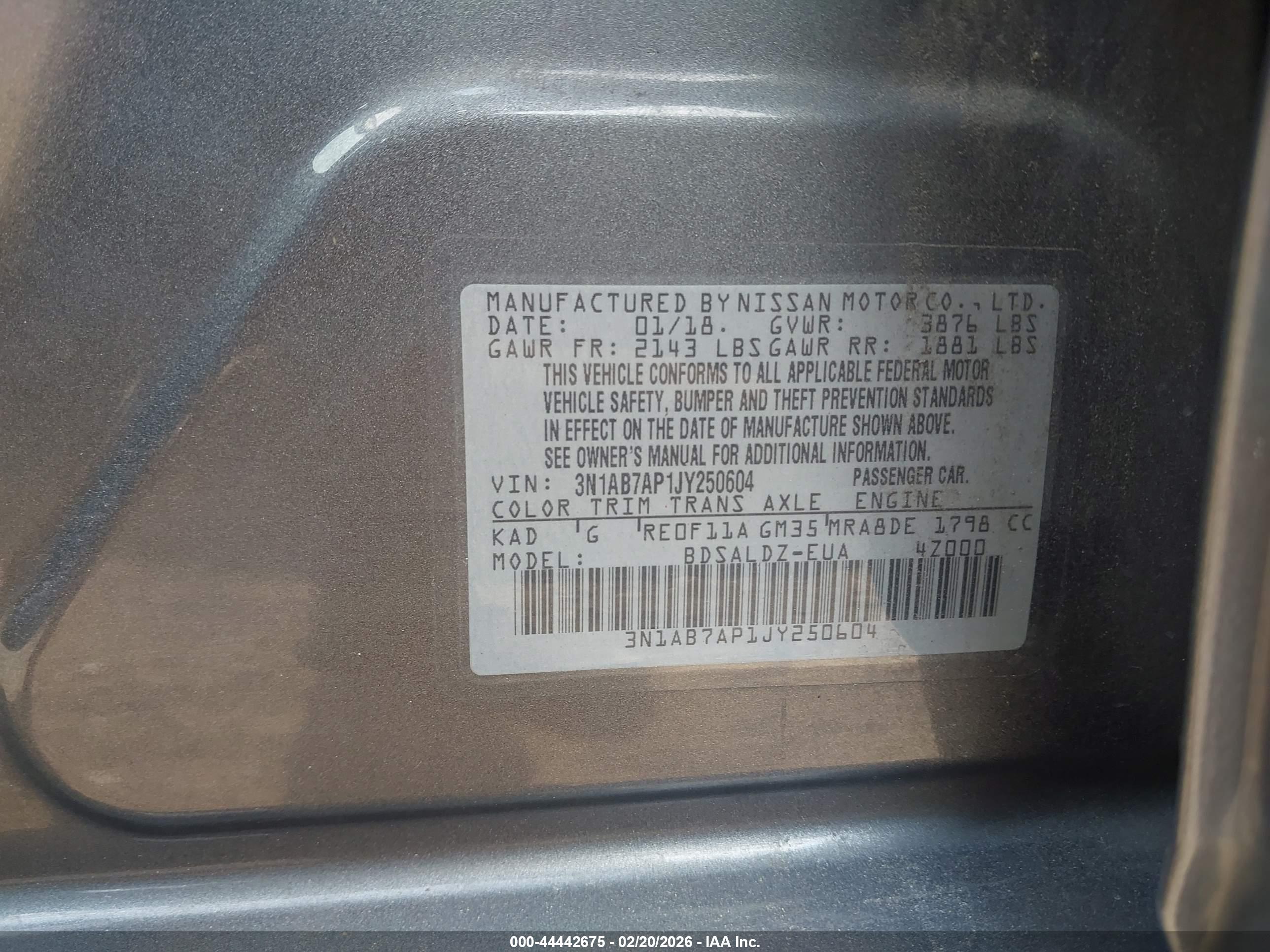 NISSAN SENTRA image 9