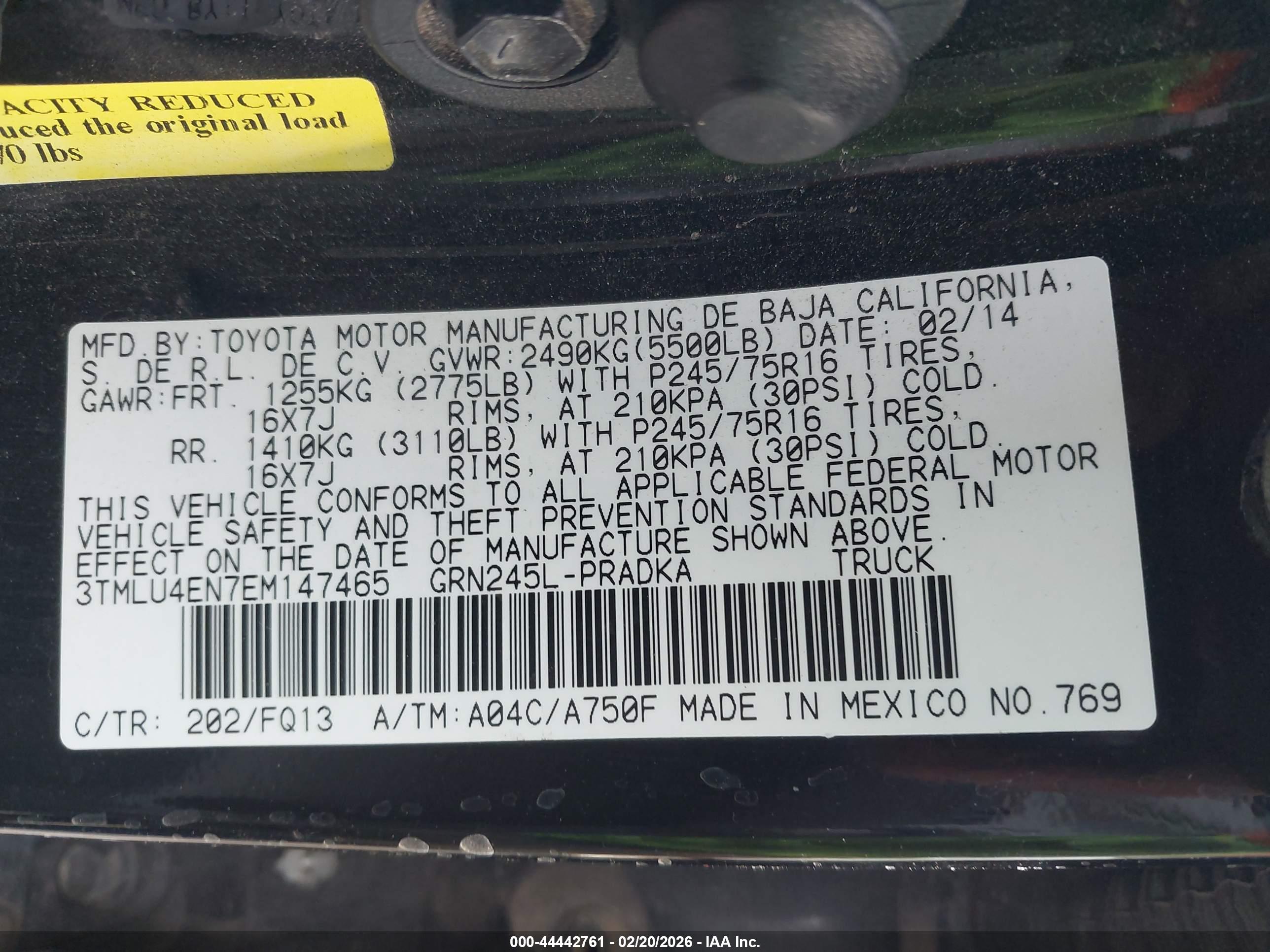 TOYOTA TACOMA image 9