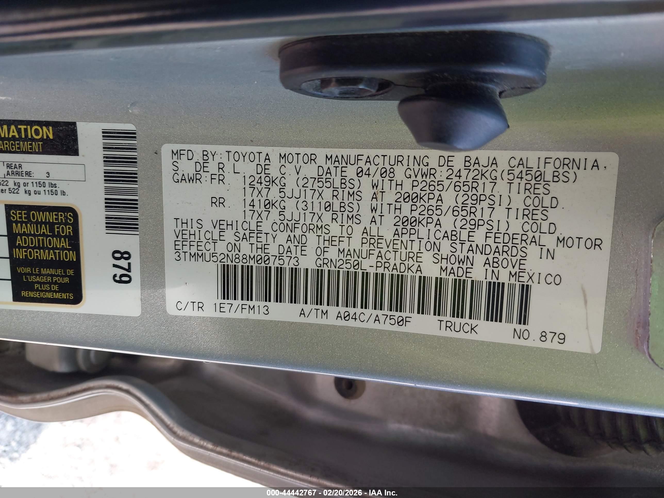TOYOTA TACOMA image 9