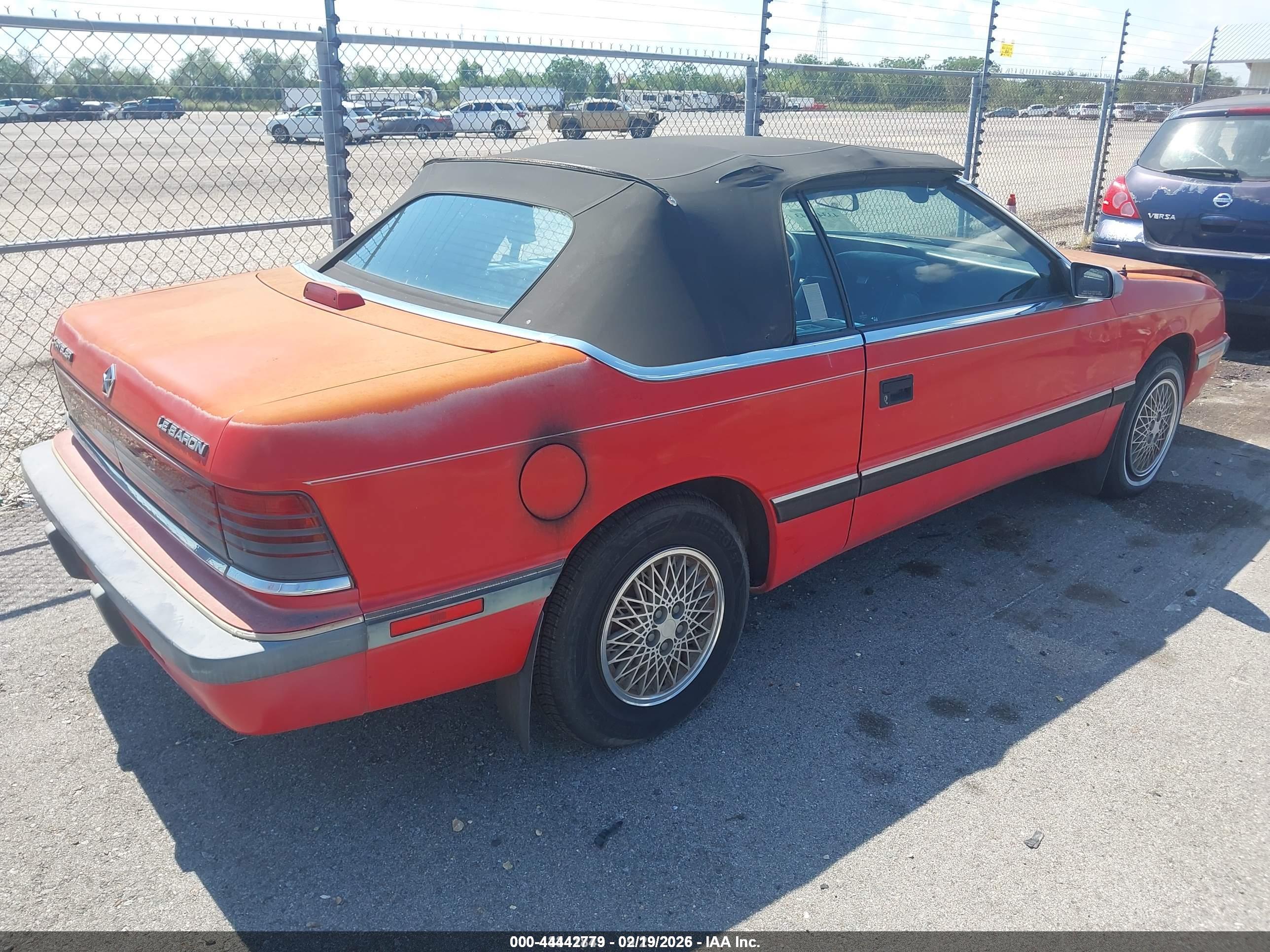 CHRYSLER LEBARON image 4