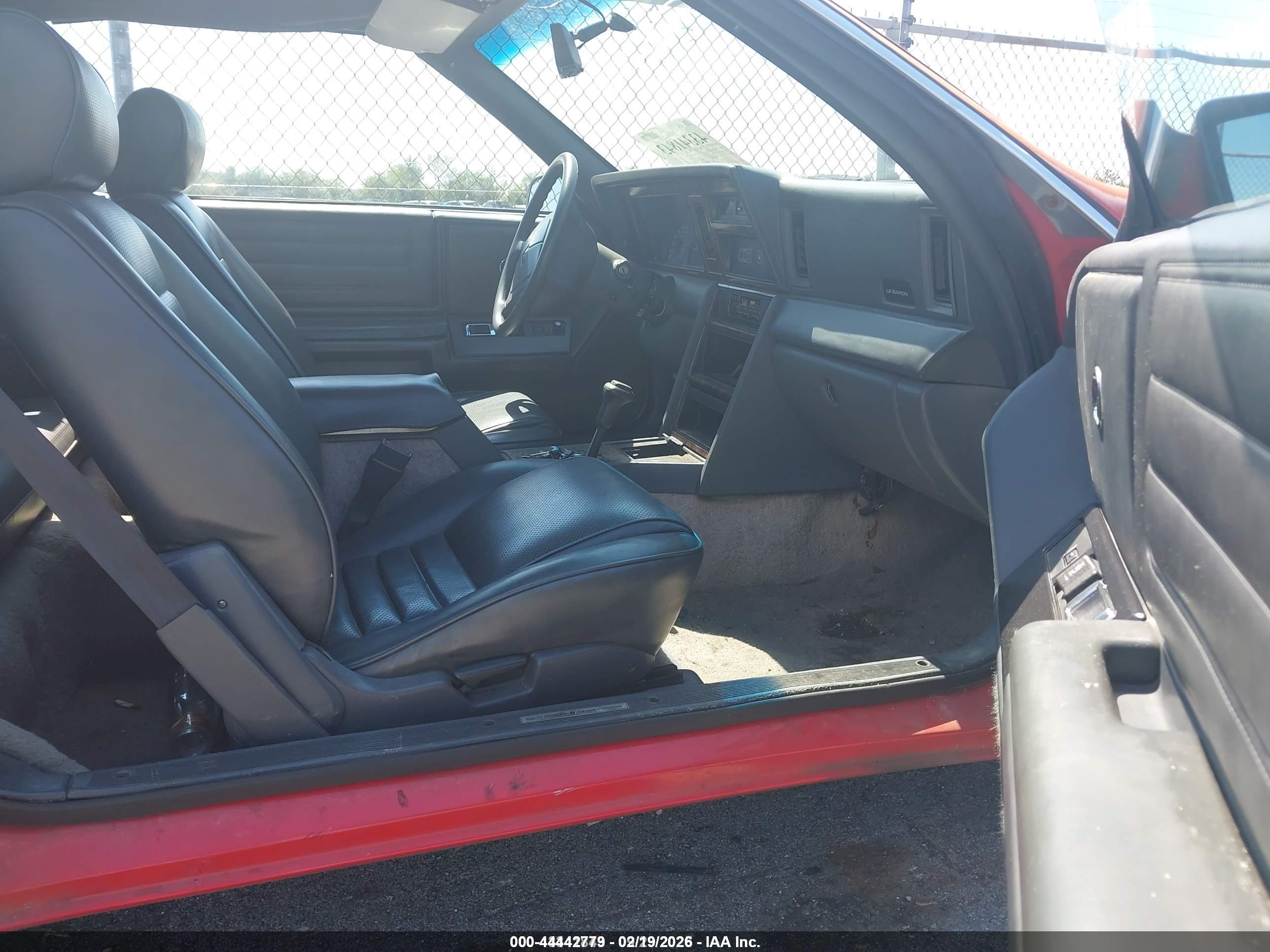 CHRYSLER LEBARON image 5