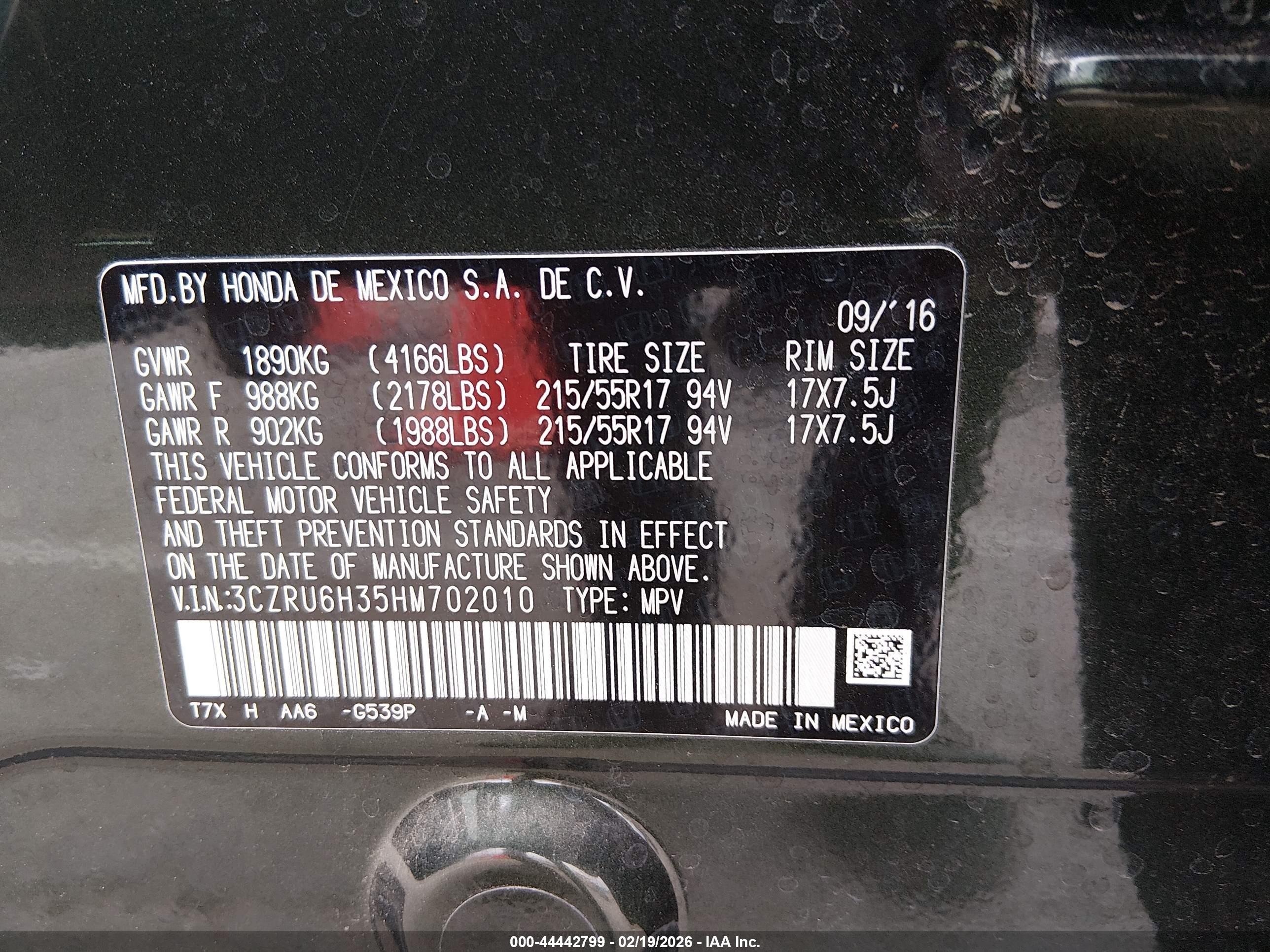 HONDA HR-V image 9