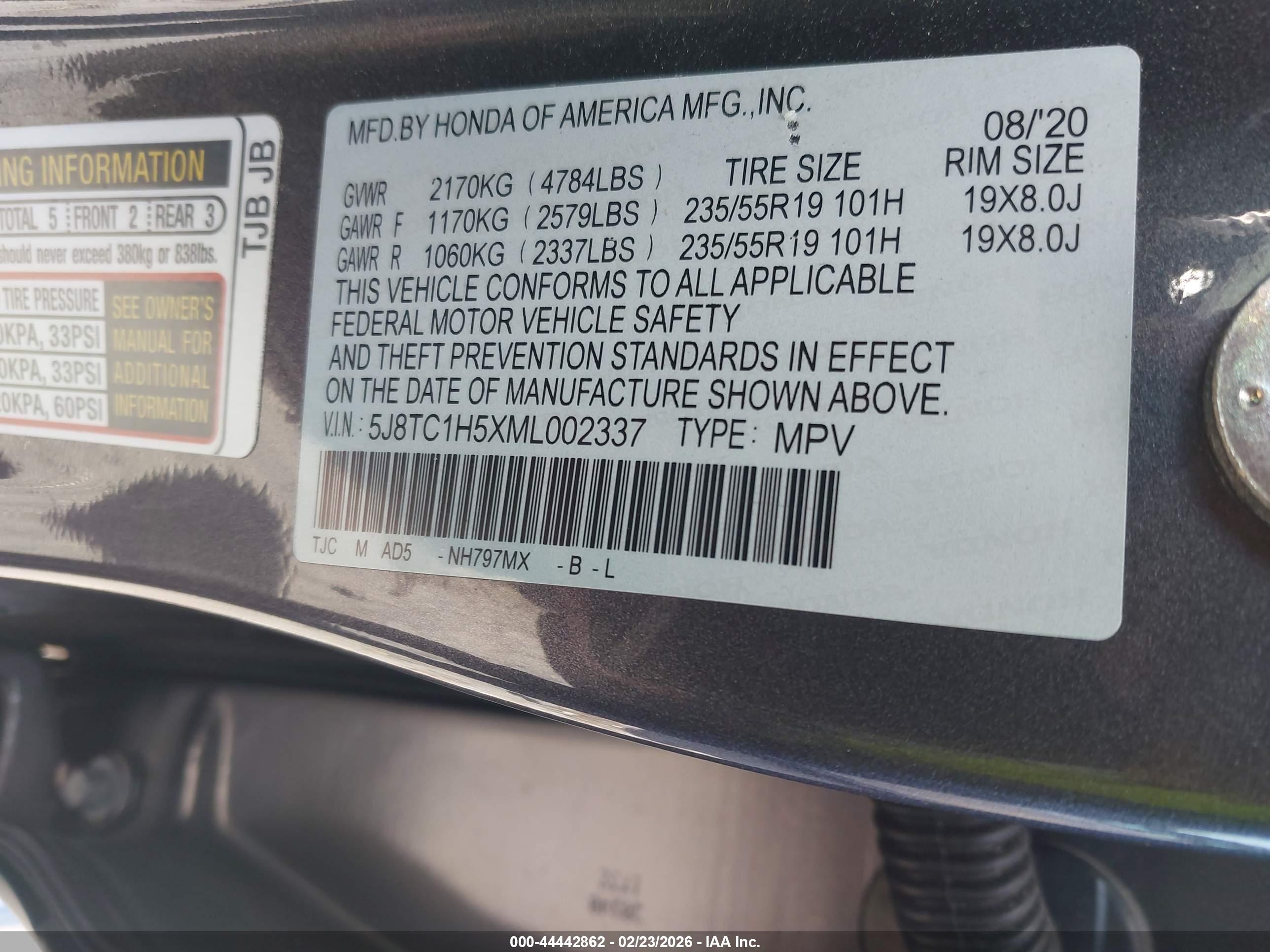 ACURA RDX image 9