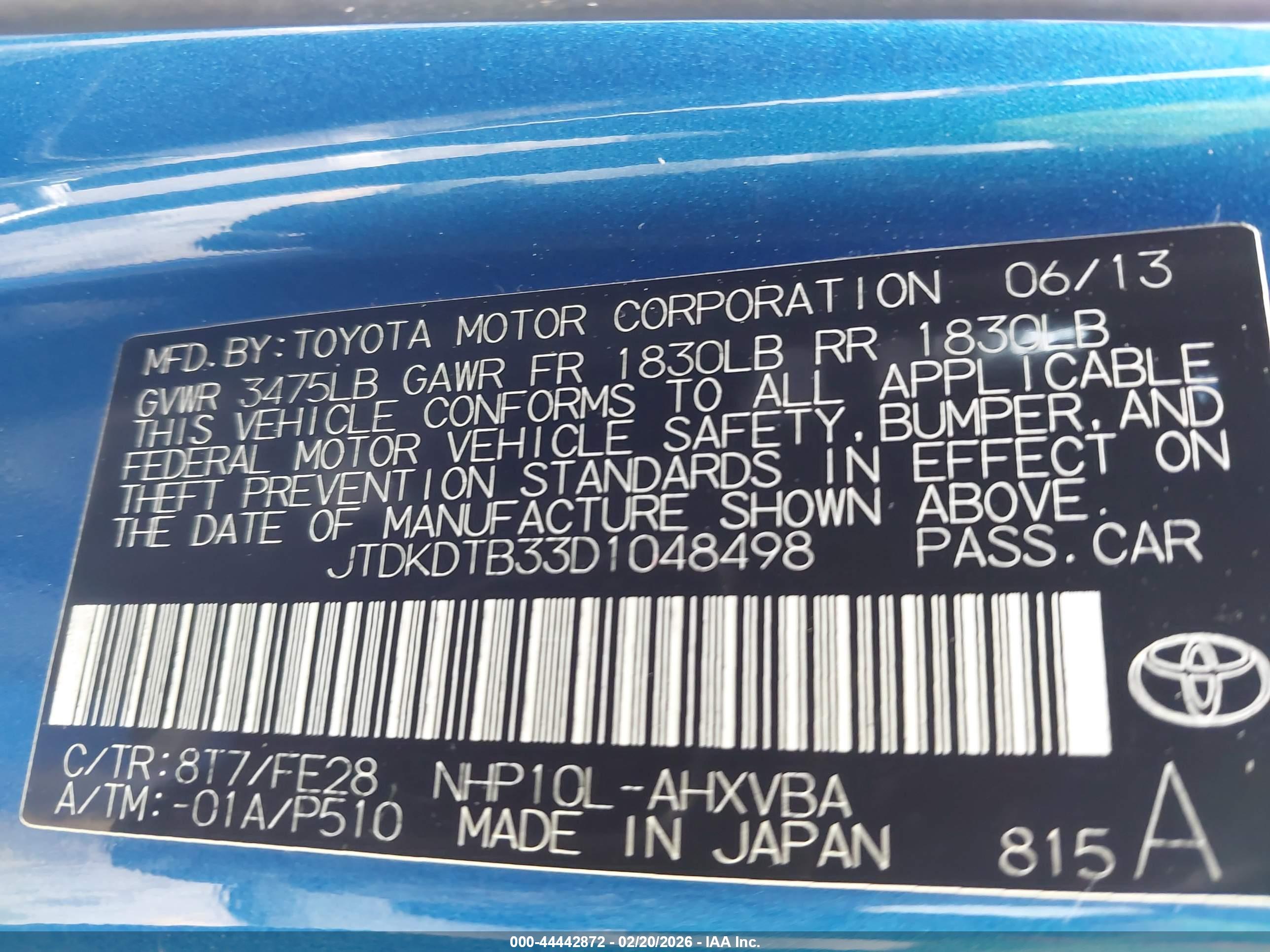 TOYOTA PRIUS image 9
