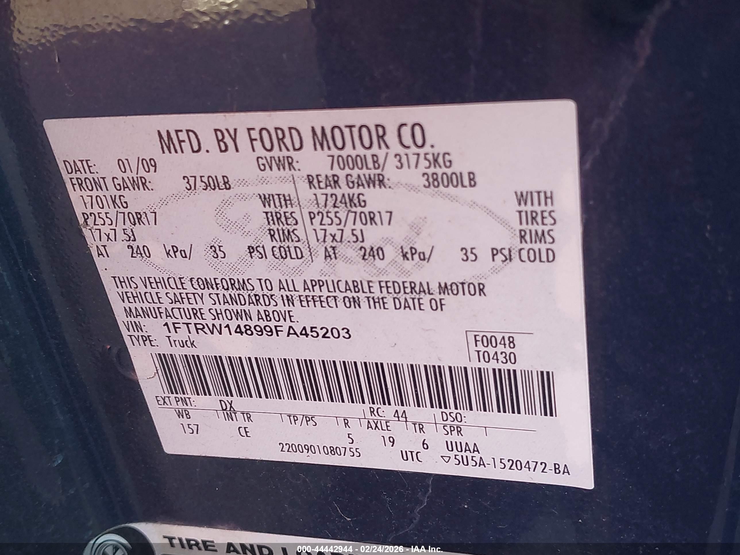 FORD F-150 image 9