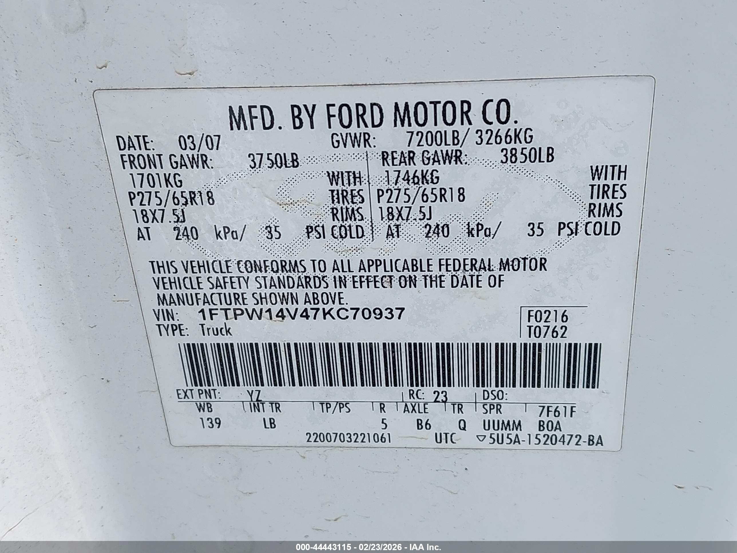 FORD F-150 image 9