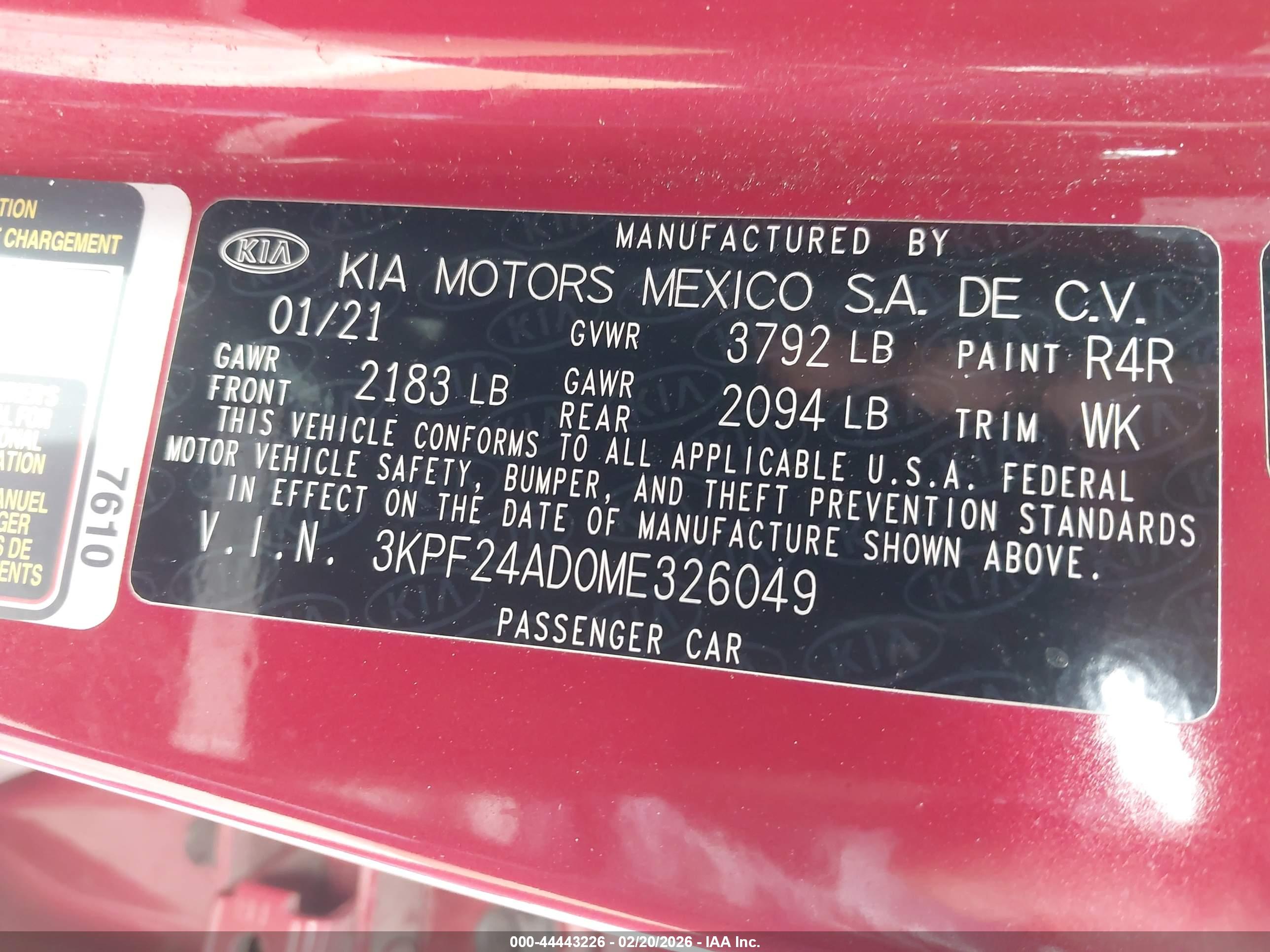 KIA FORTE image 9